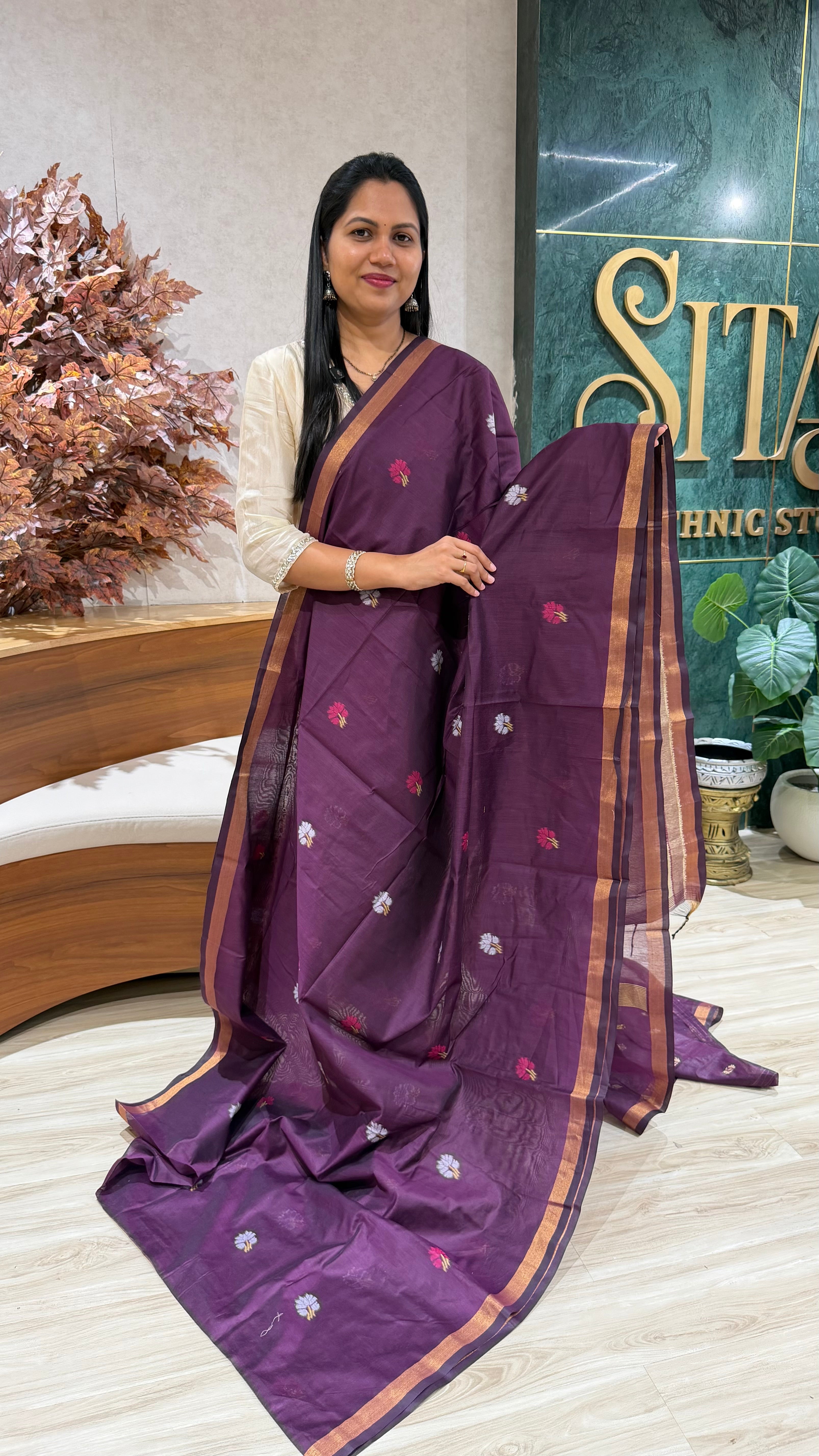 Fancy chanderi