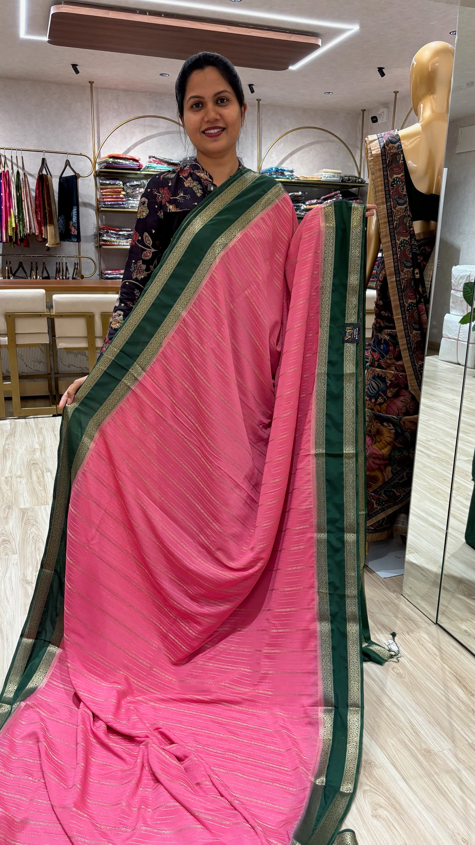 Fancy Mysore silk