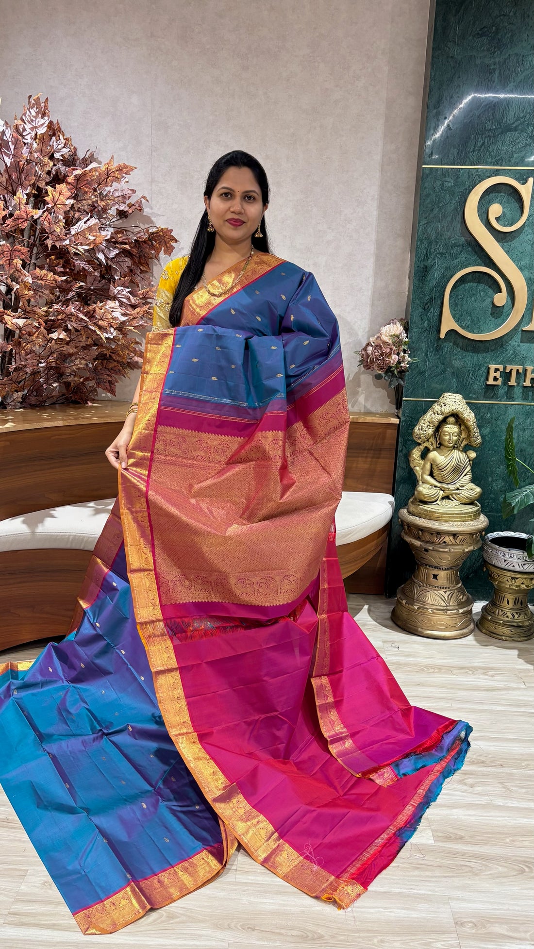 Premium vintage kanchi pattu