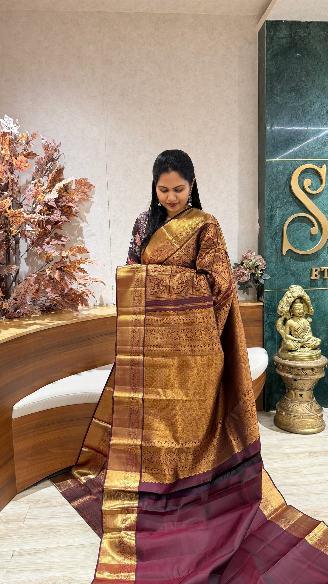 Bridal kanchi pattu