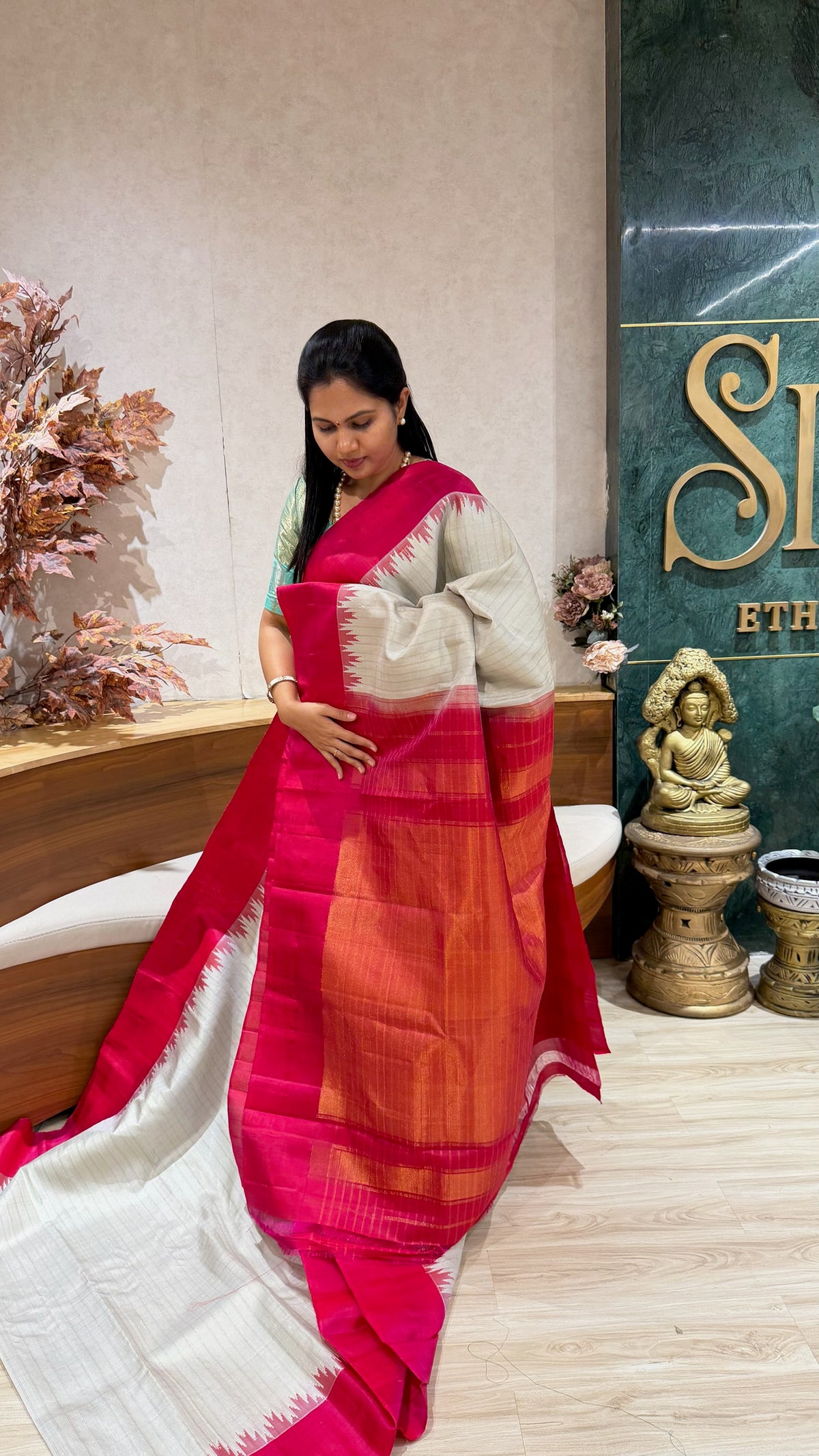 Handloom Gadwal pattu