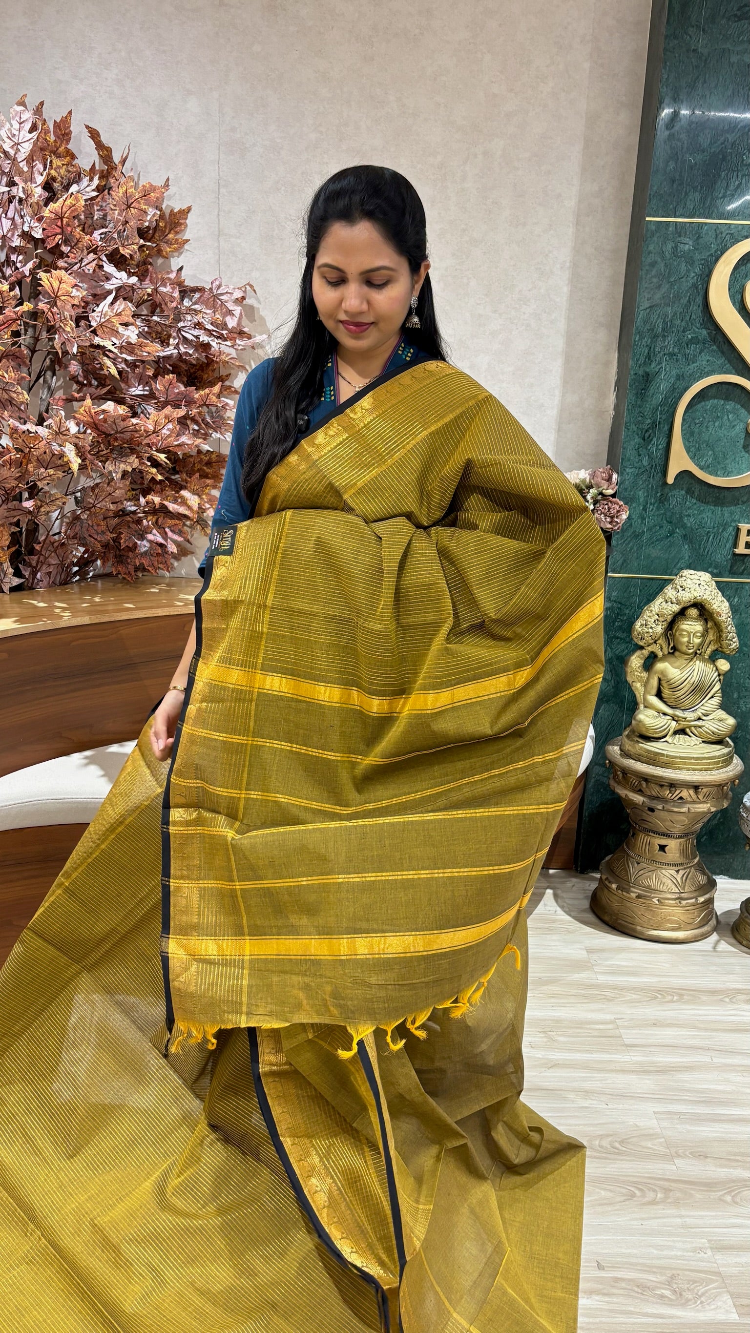 Kanchi cotton with running blouse