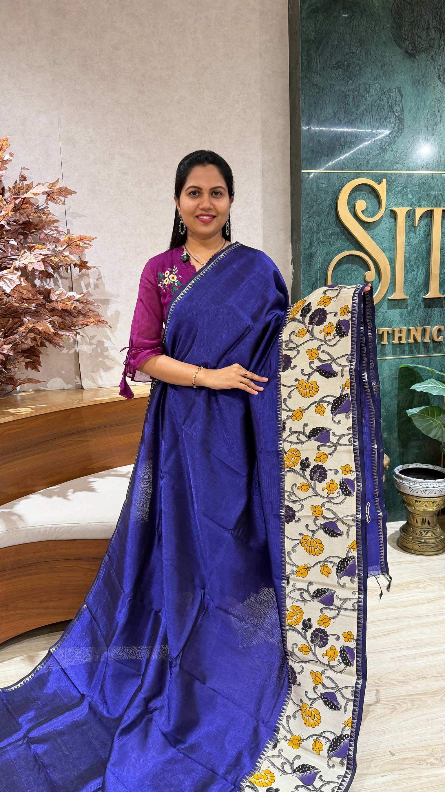 Mangalgiri work blouse