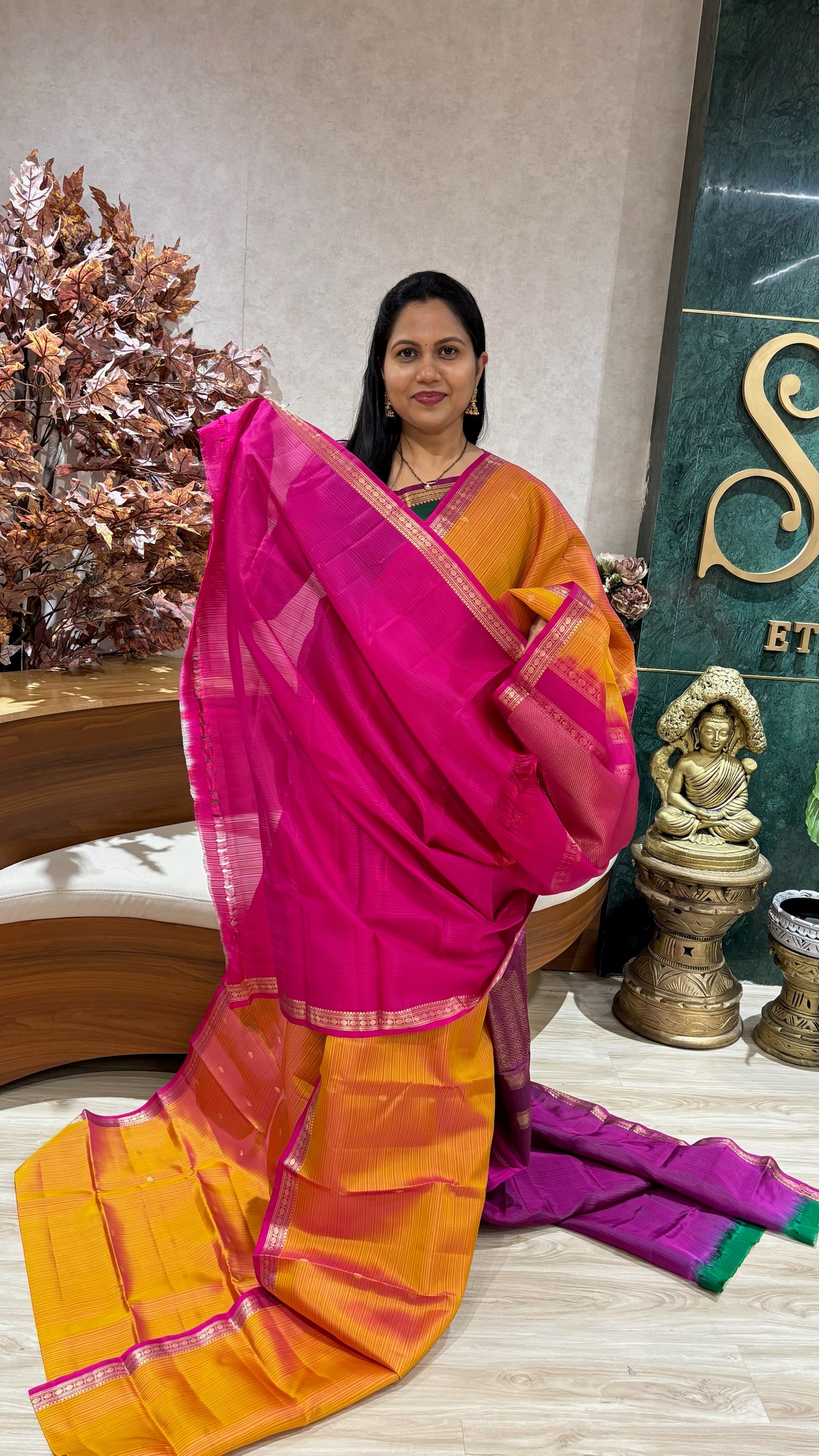 Kanchi pattu small border