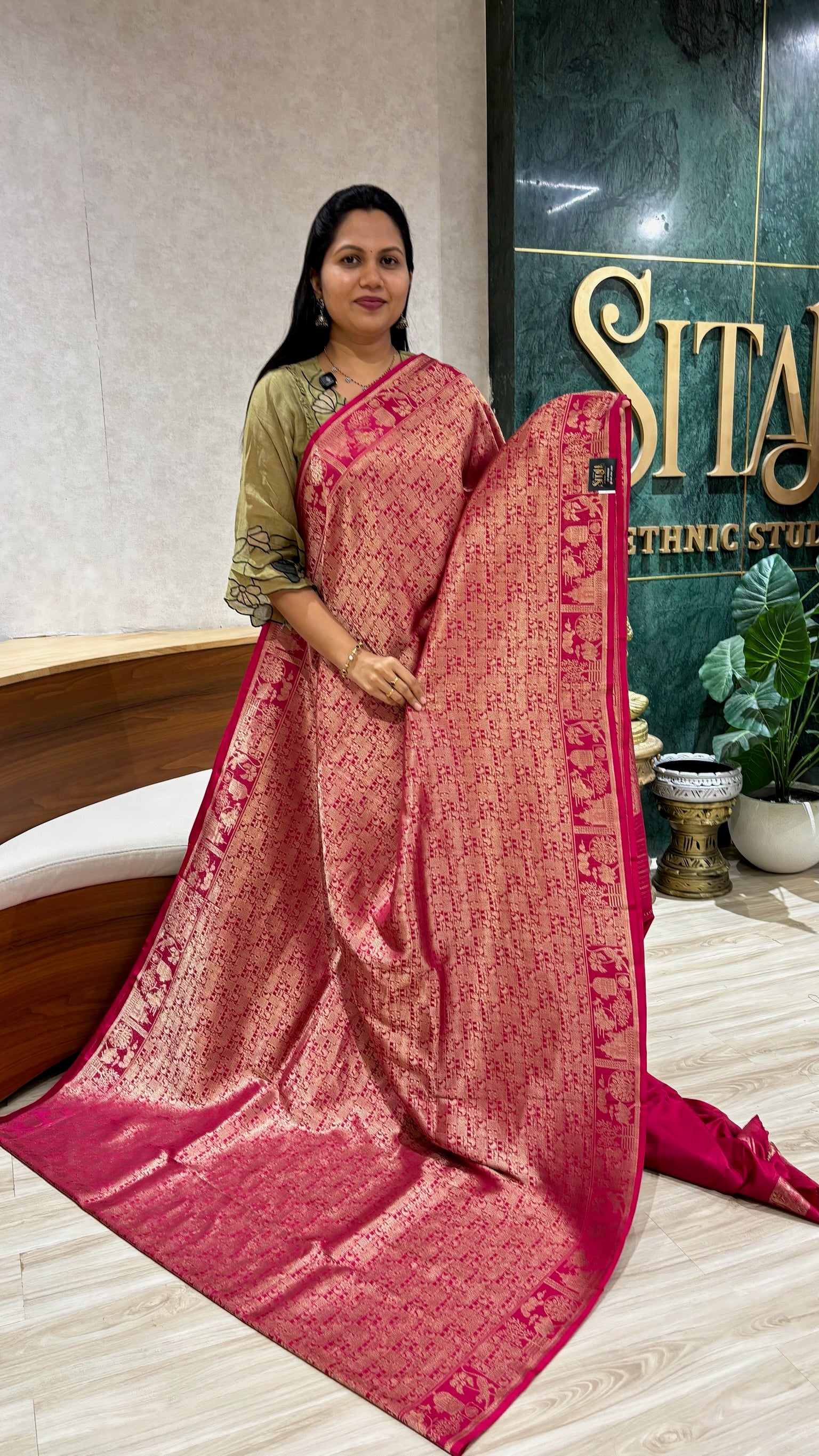 Banaras tanchui silk – Sitah Ethnic Studio