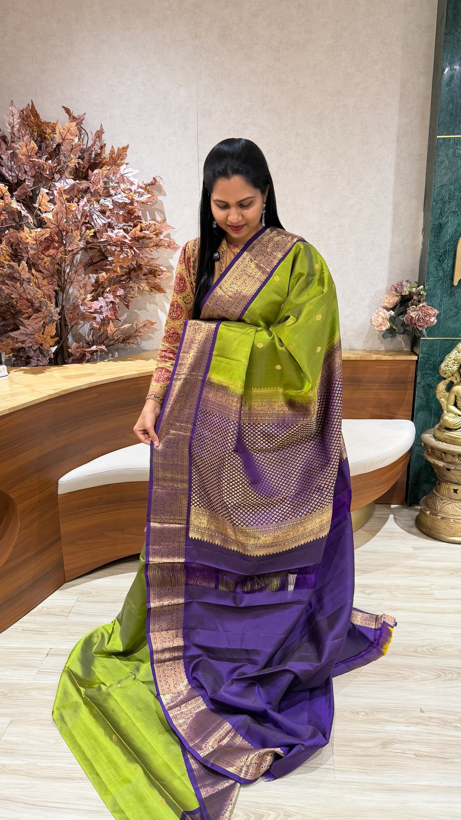 Light weight handloom Kanchi pattu