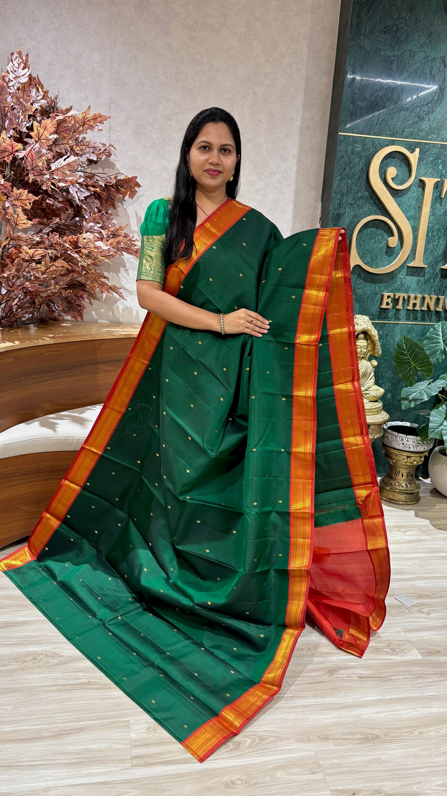 Weavers sale Handloom kanchi pattu