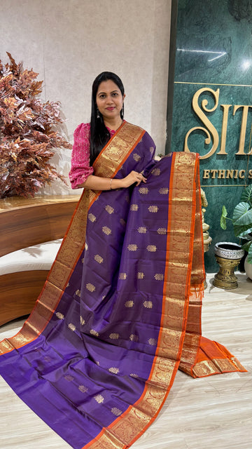 Lightweight handloom kanchi pattu