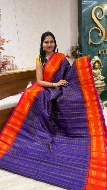 Handloom Gadwal pattu
