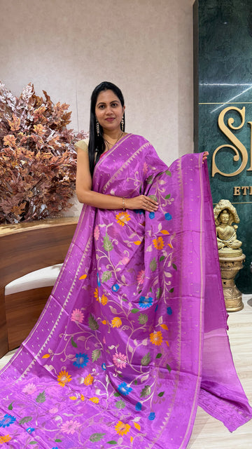 Ho crepe jhamdani weave