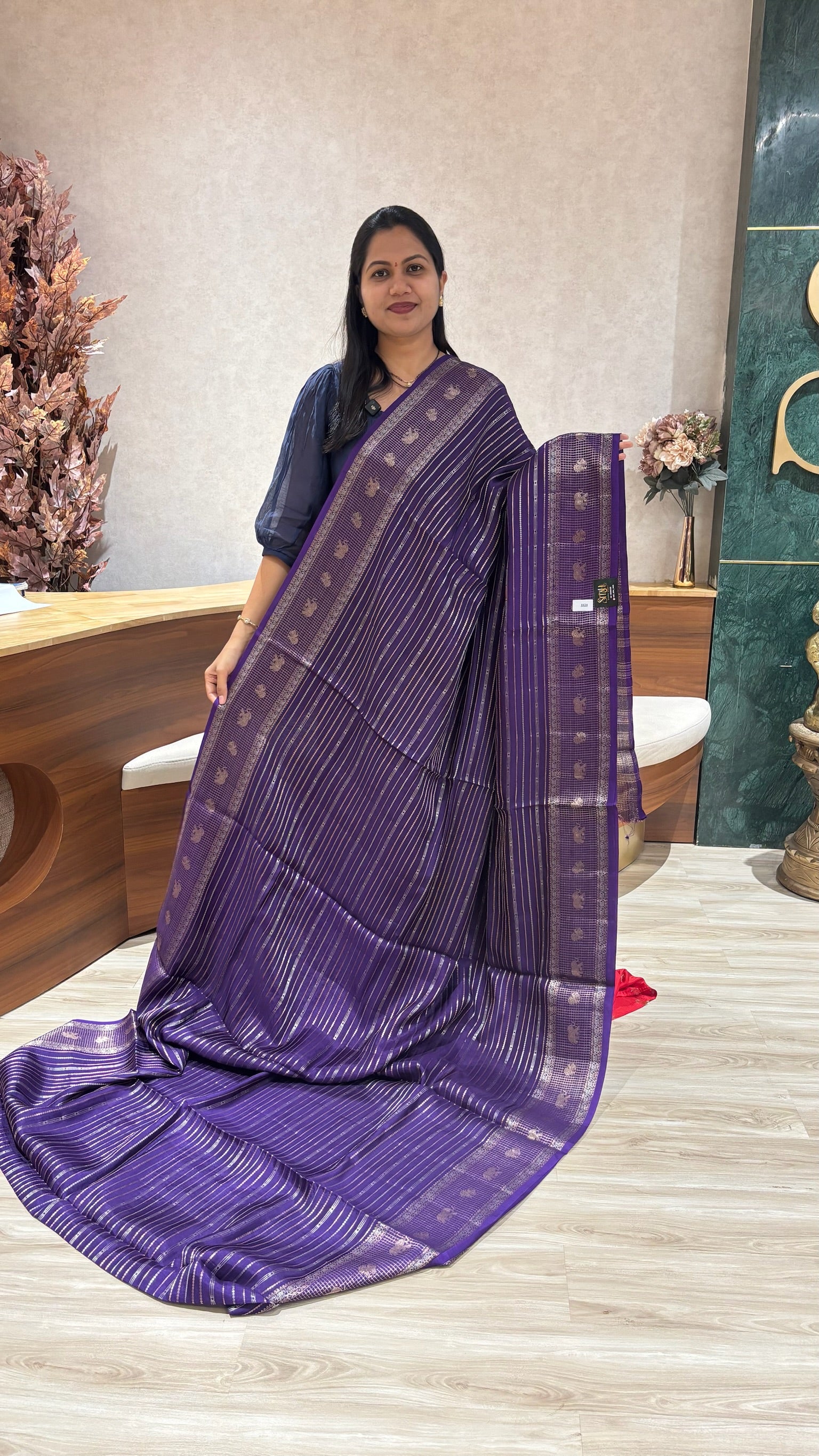 Russian  silk purple