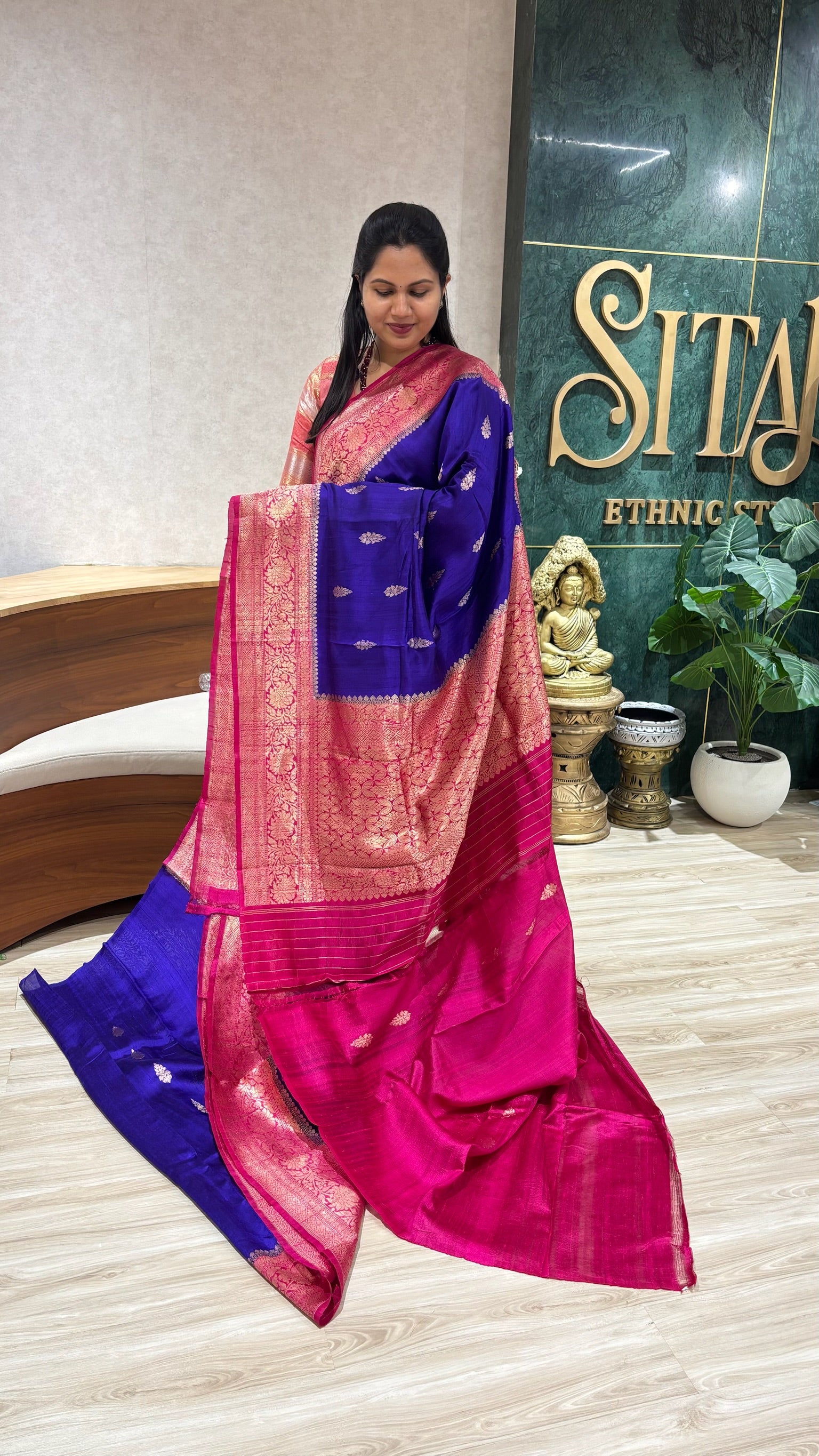 Handloom rawsilk pattu