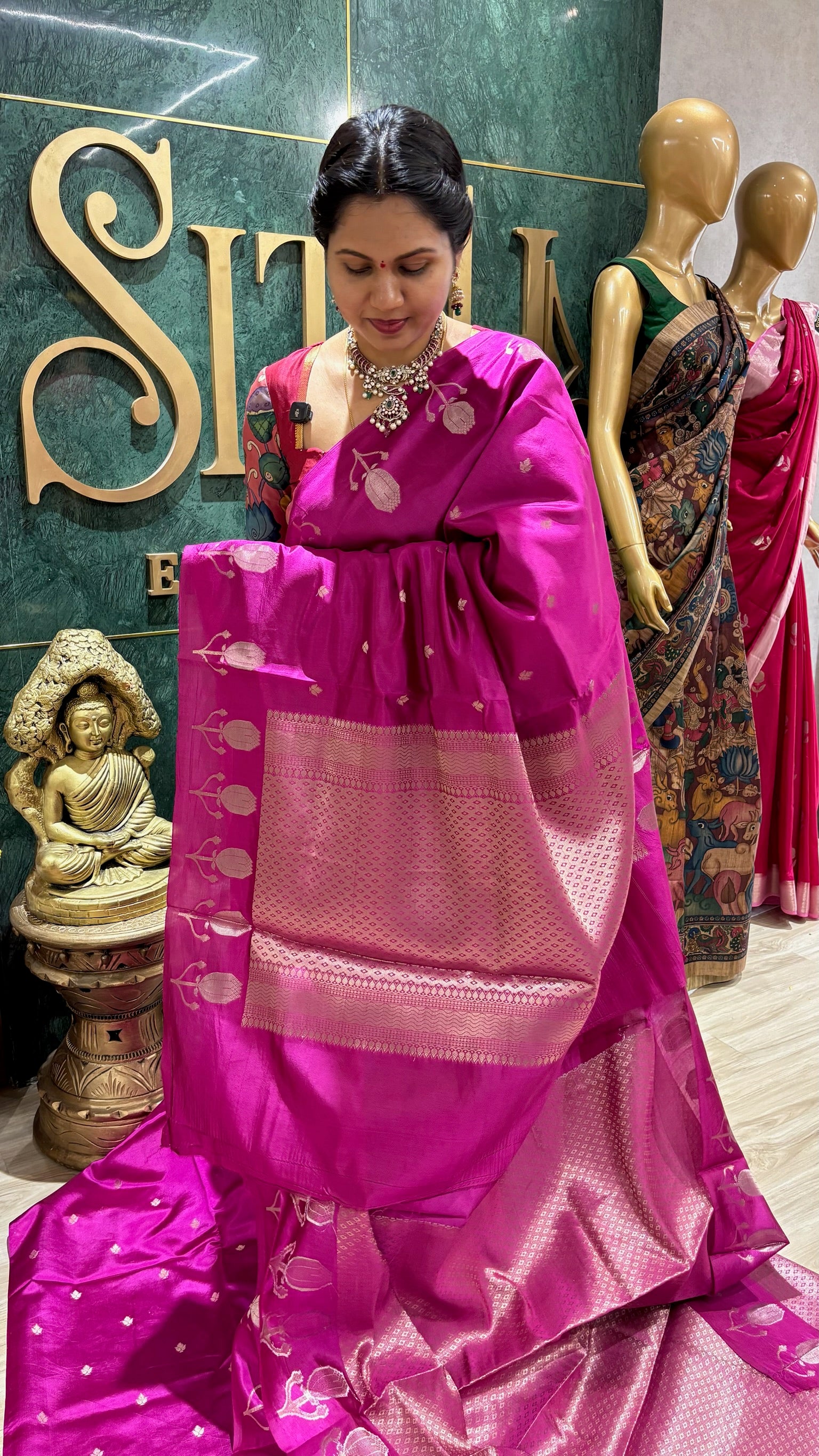 Pure handloom mango pattu