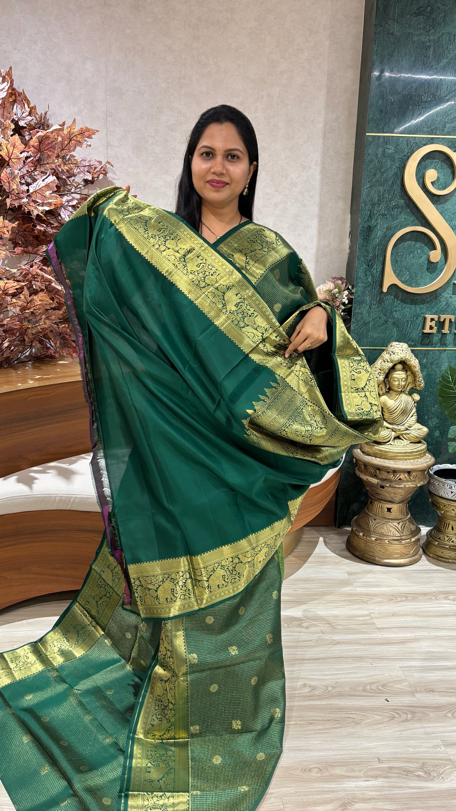 Weavers sale Handloom kanchi pattu