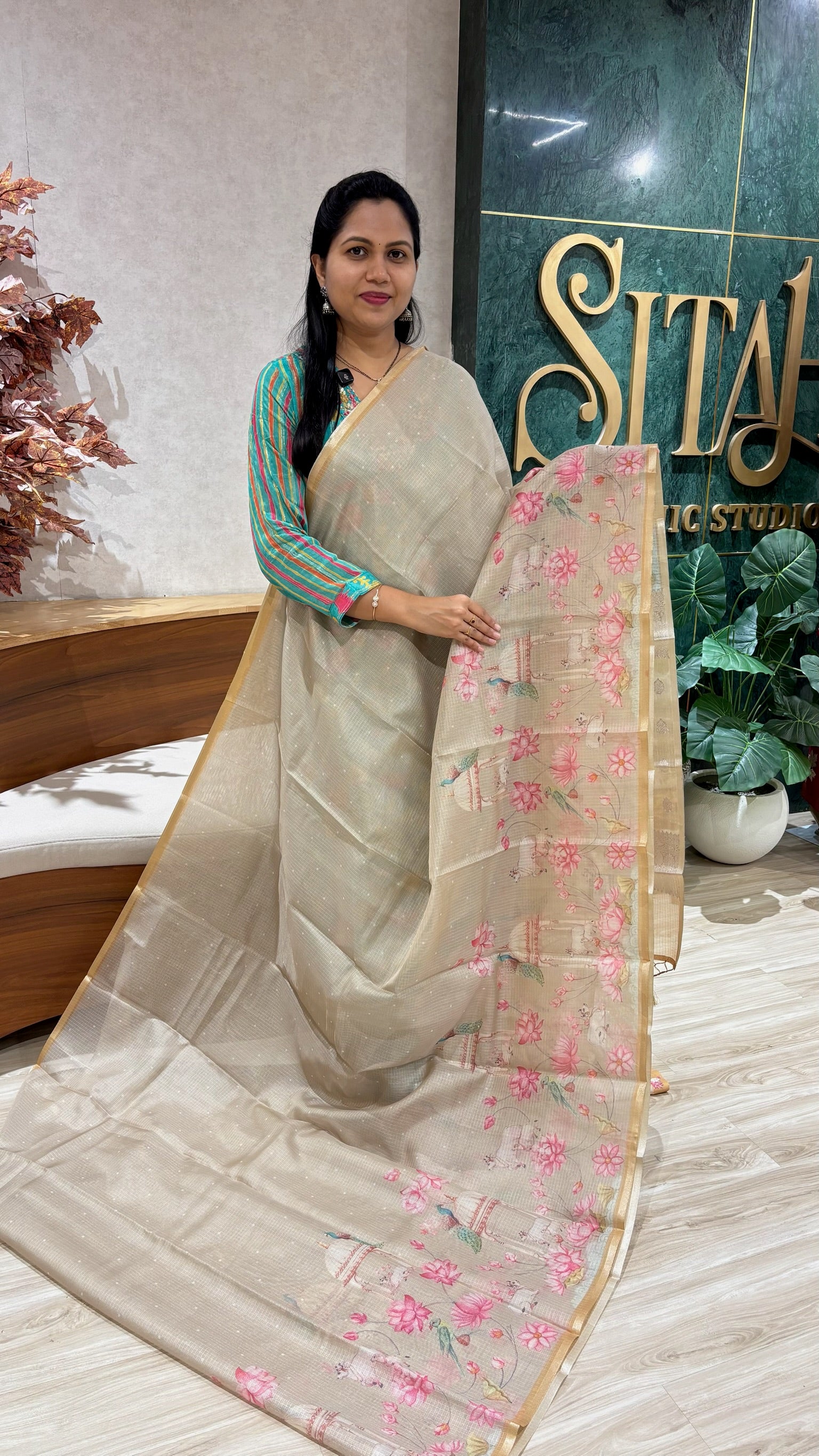 Fancy silk Kota