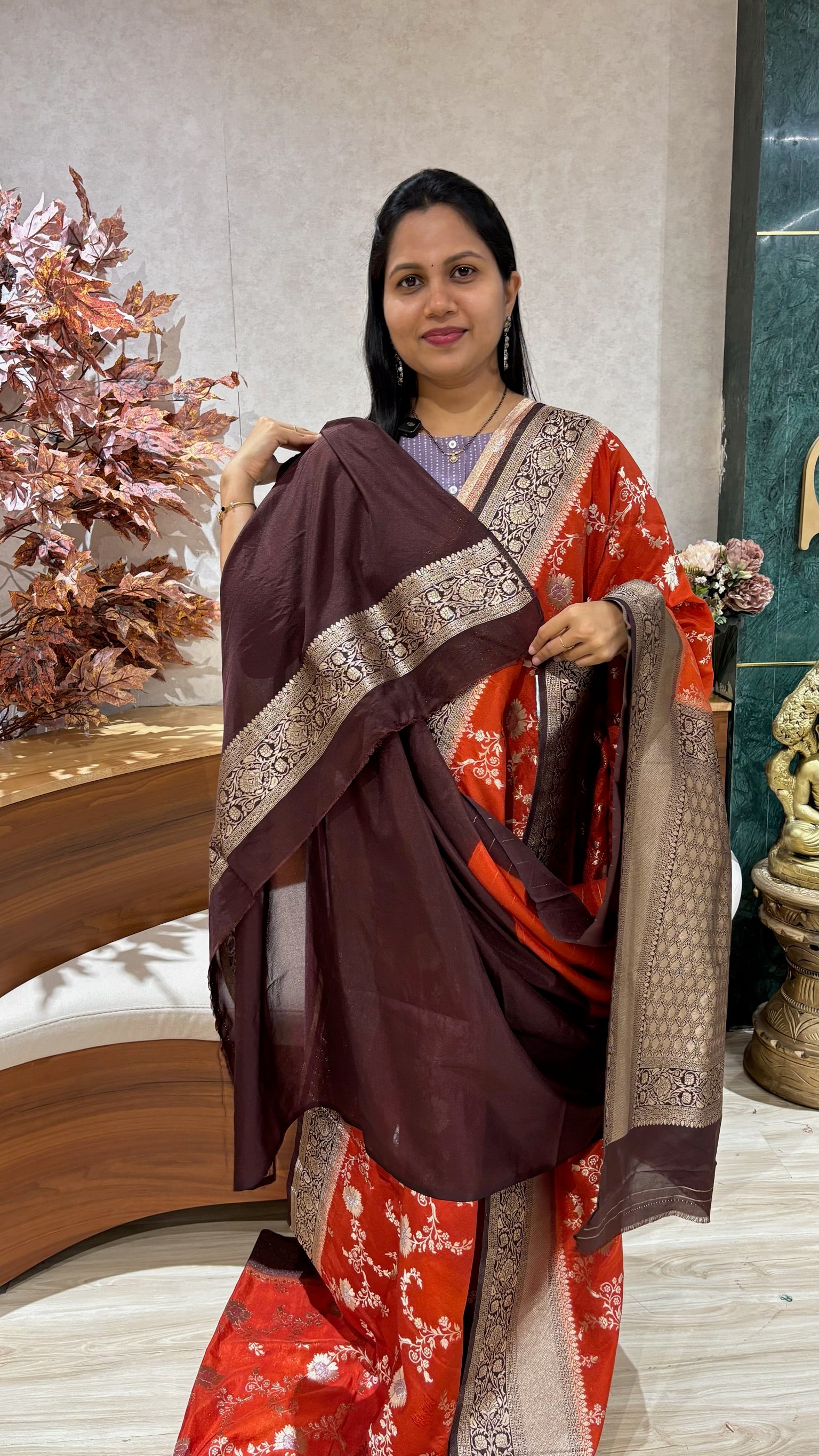 Banaras weaving rust