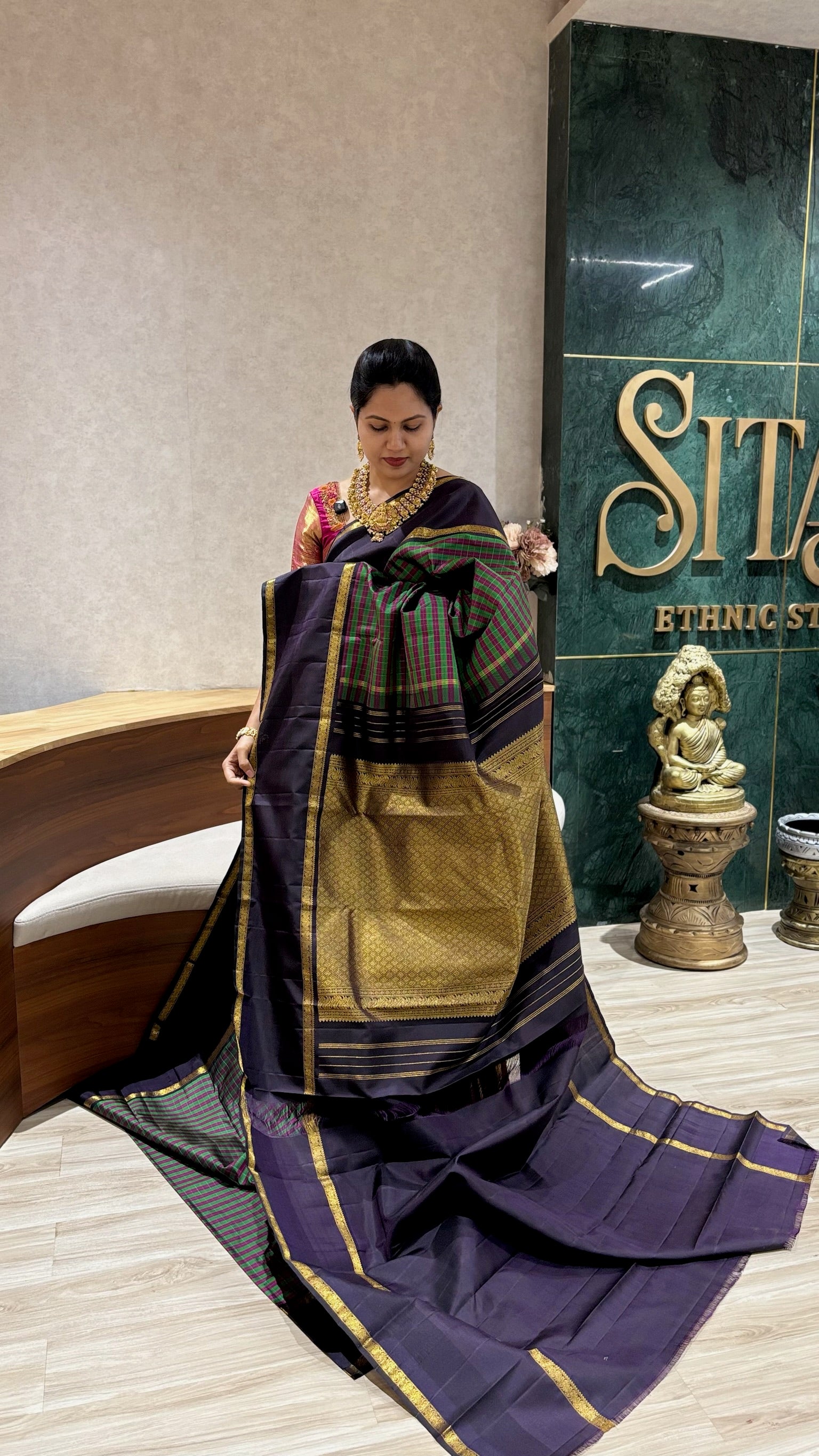 Handloom Kanchi pattu