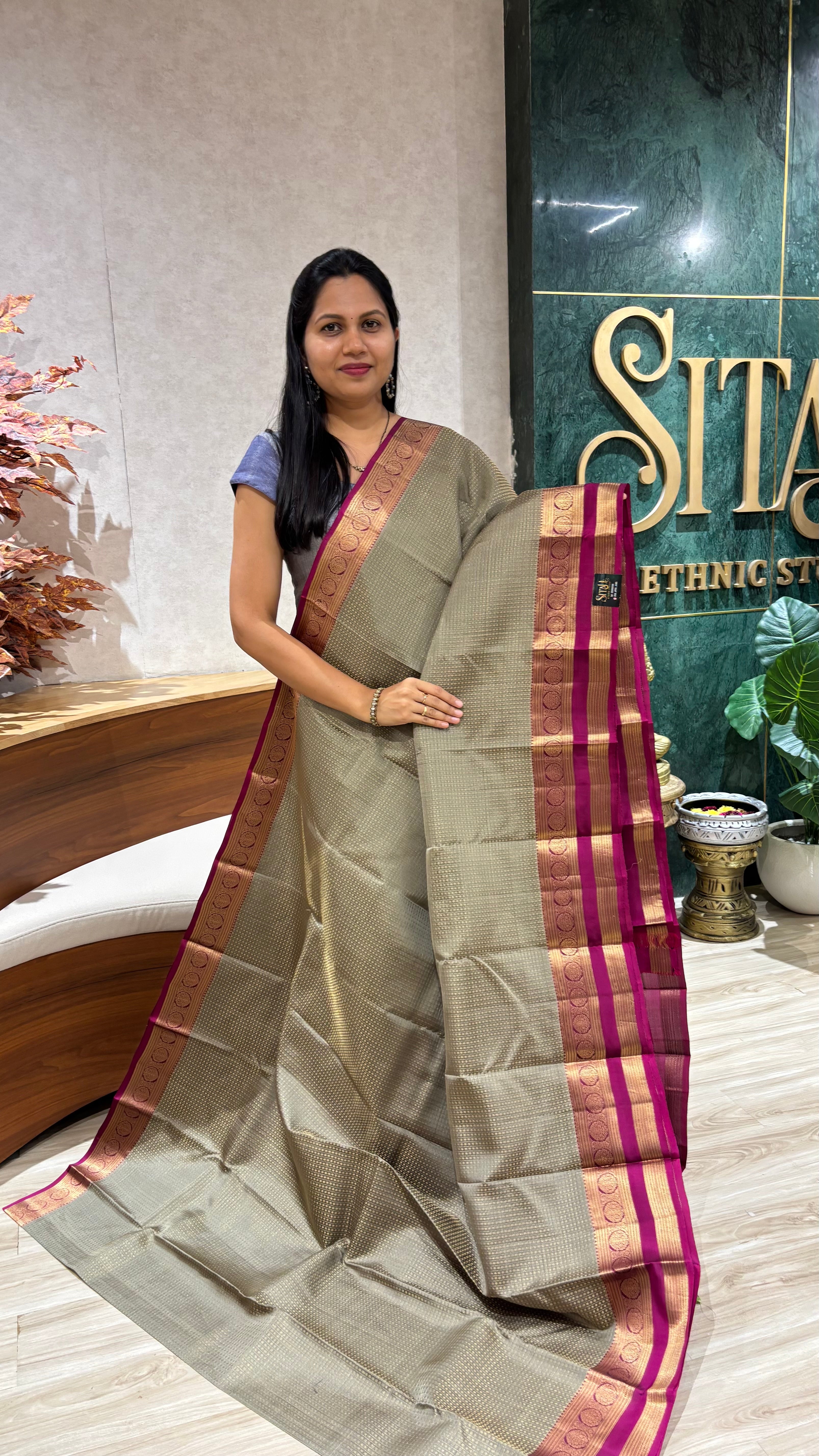 Kanchi pattu checks