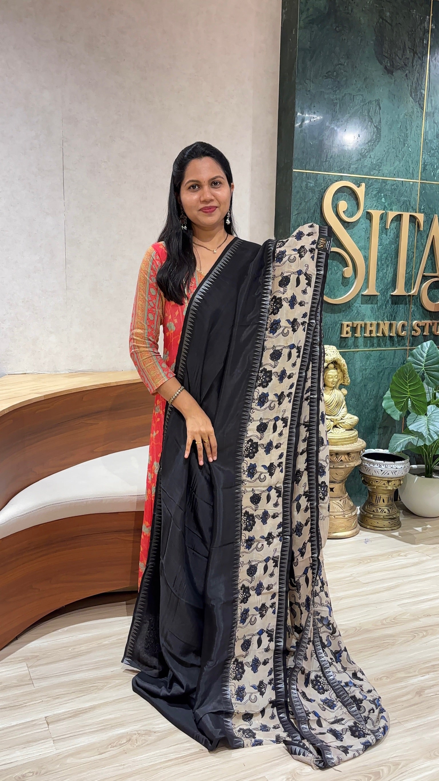 Chennur silk black