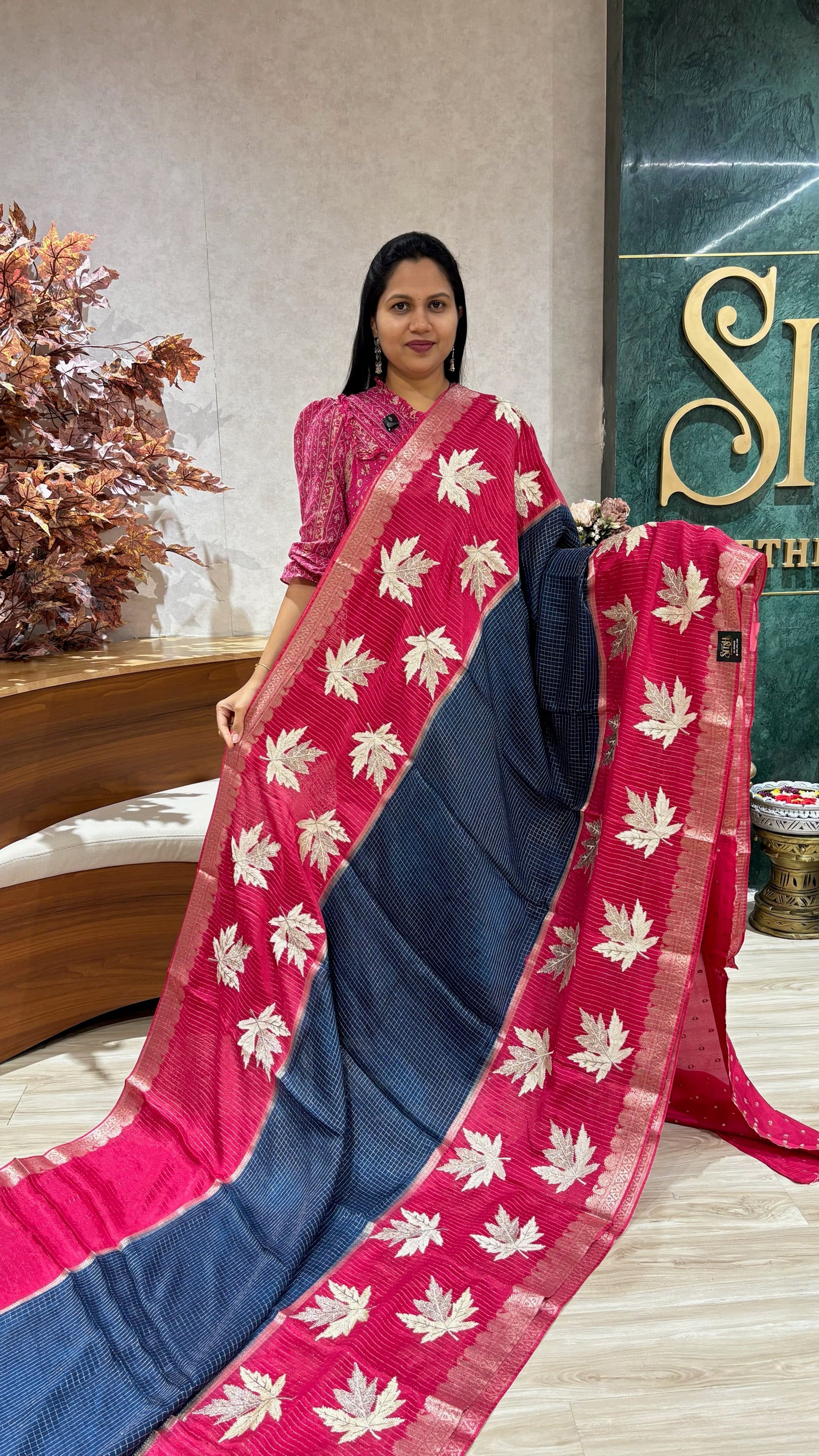 Fancy mysore silk