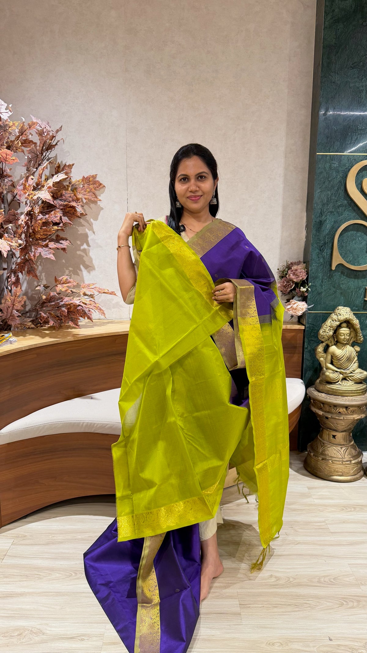 Handloom silk cotton