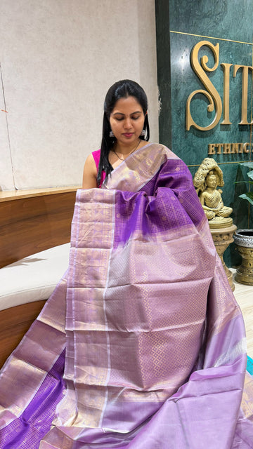 Light weight vintage kanchi pattu