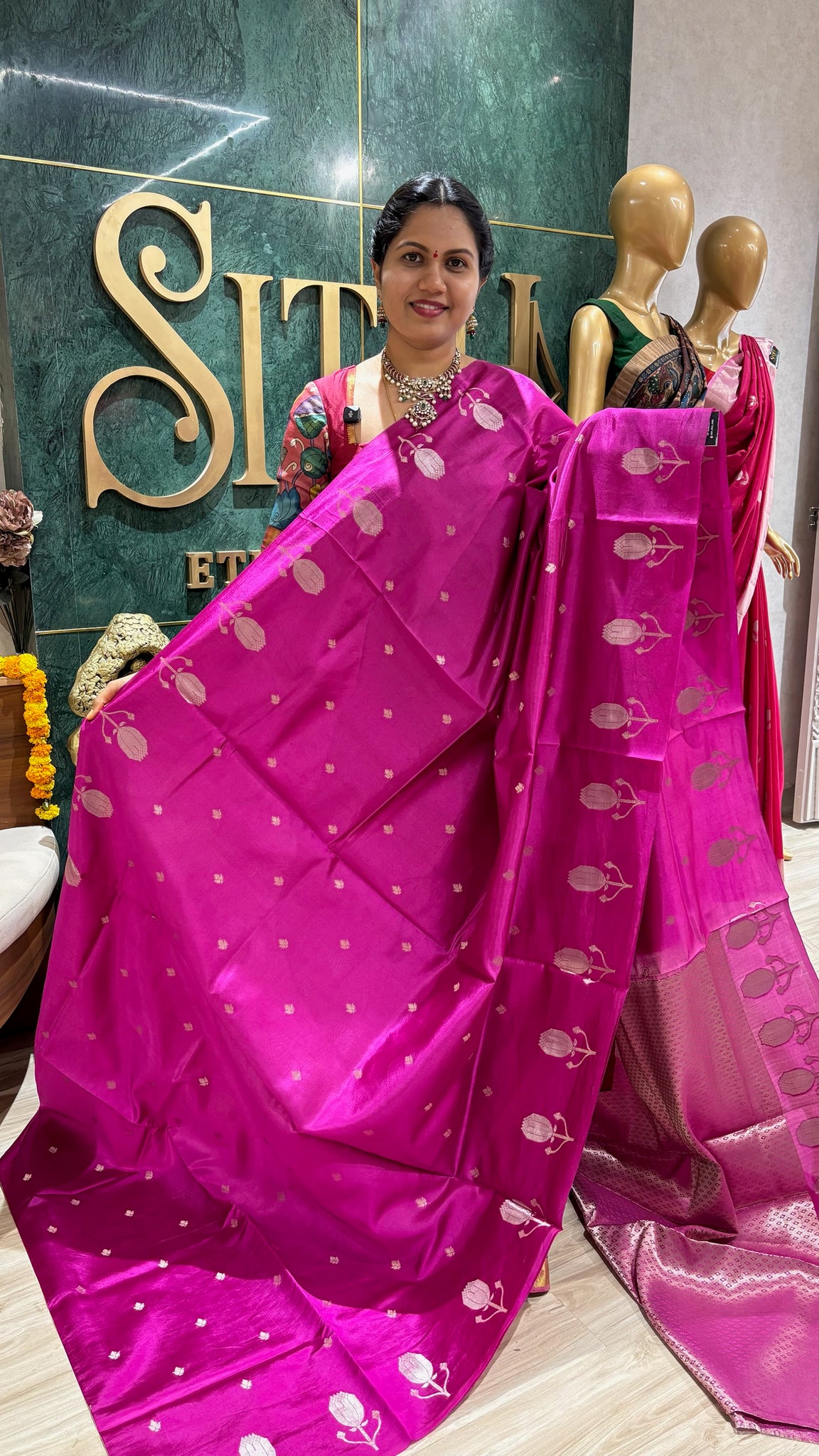 Pure handloom mango pattu