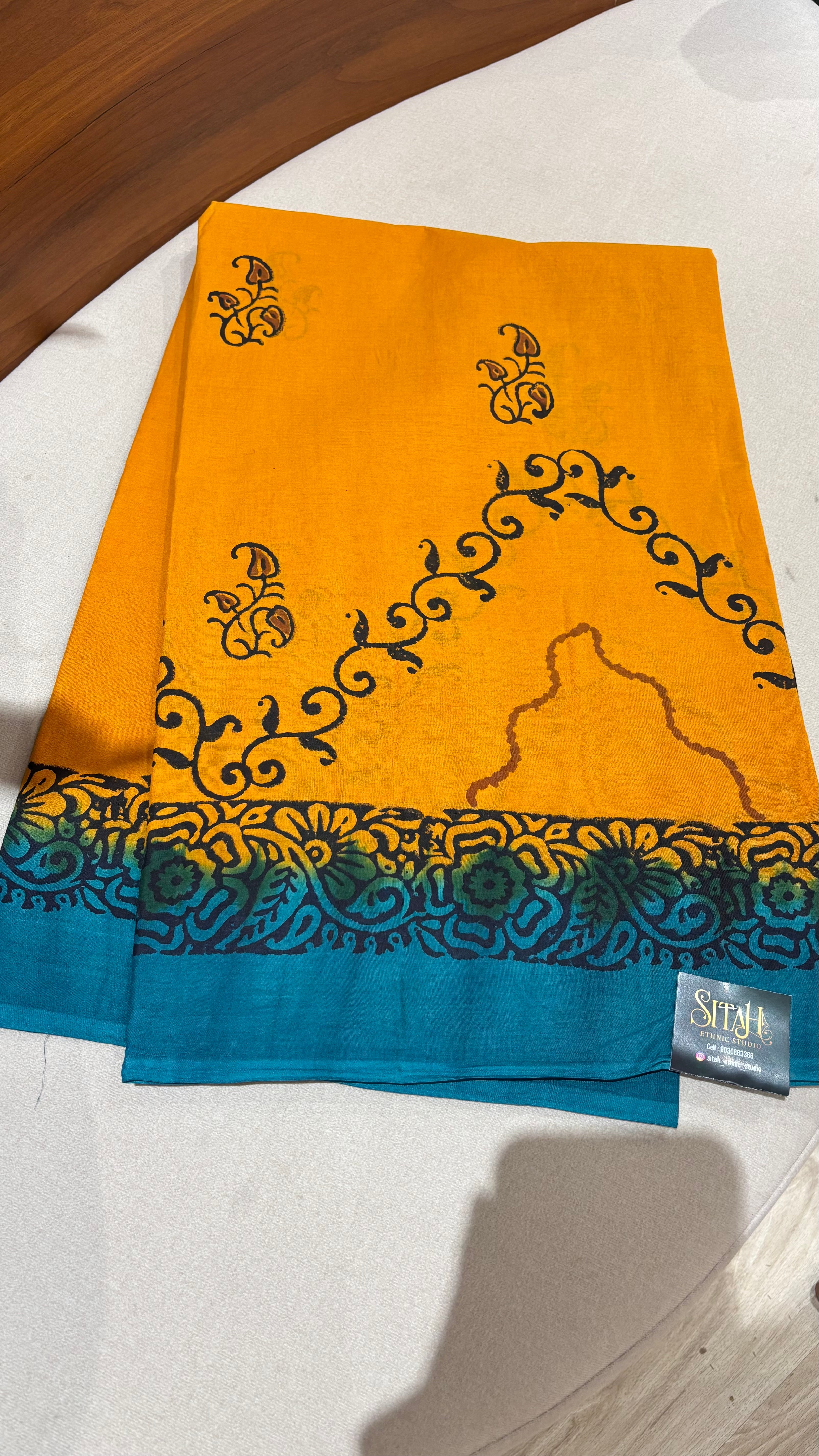 Summer cotton saree