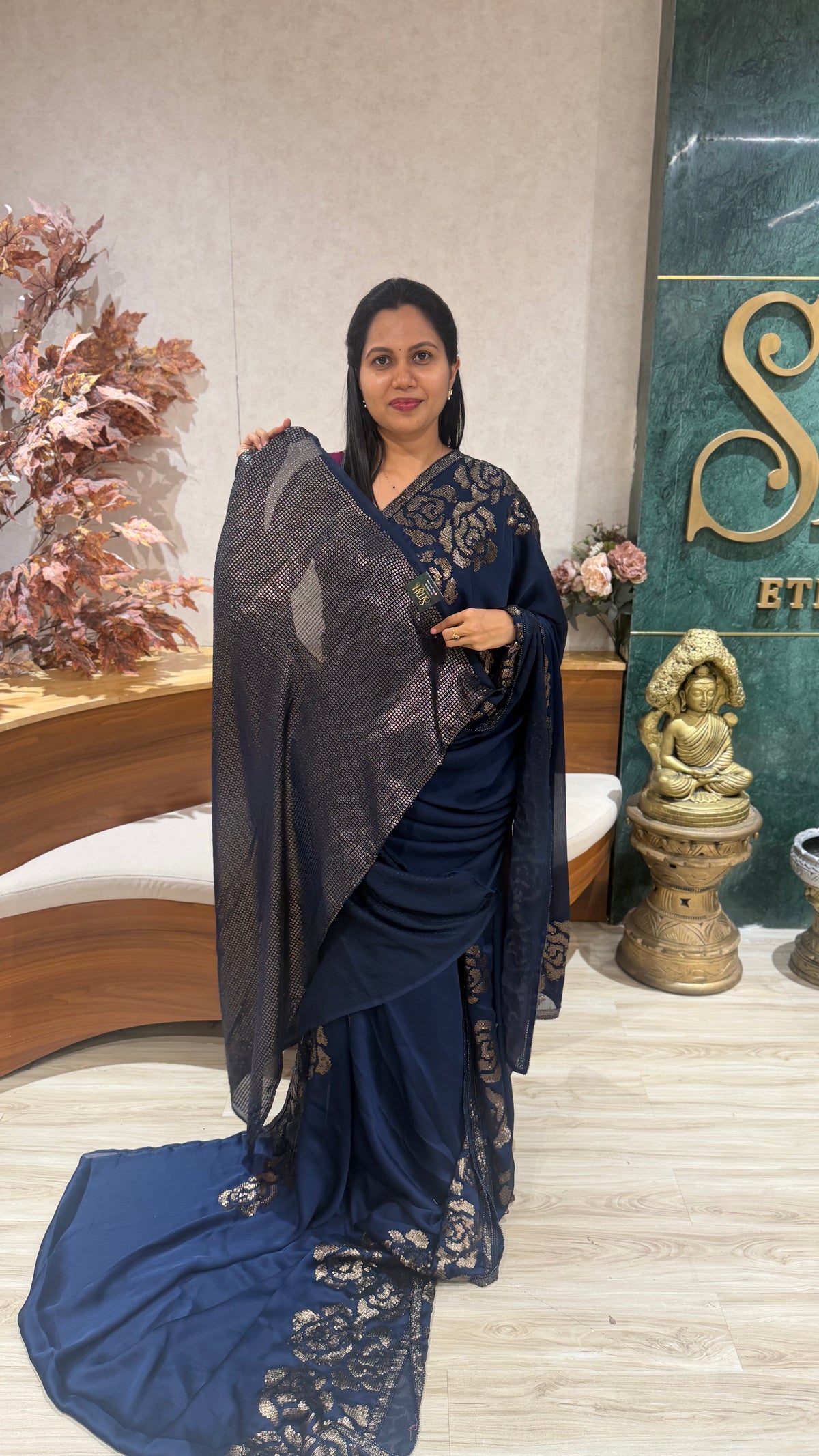Designer cocktails navy blue