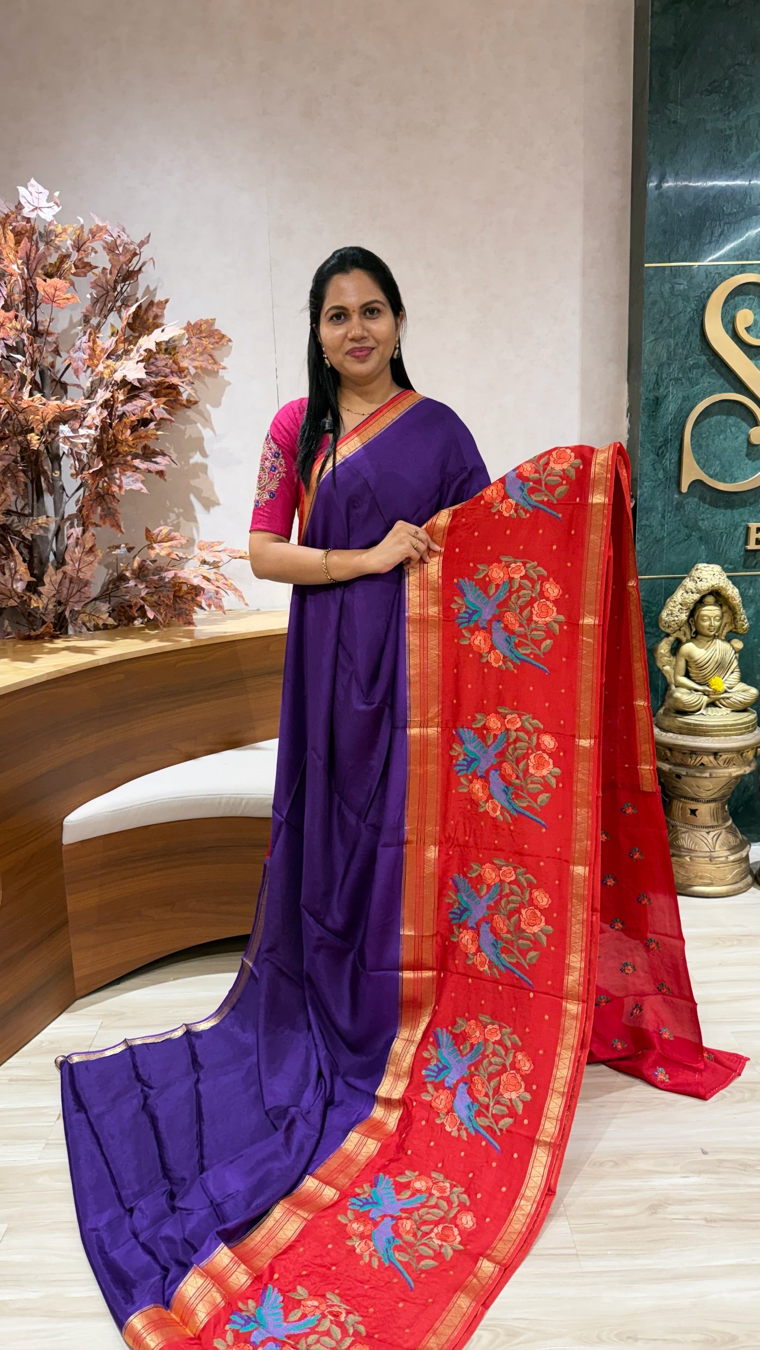 Fancy mysore silk
