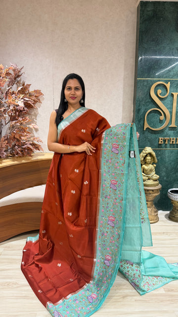 Puna silk embroidery