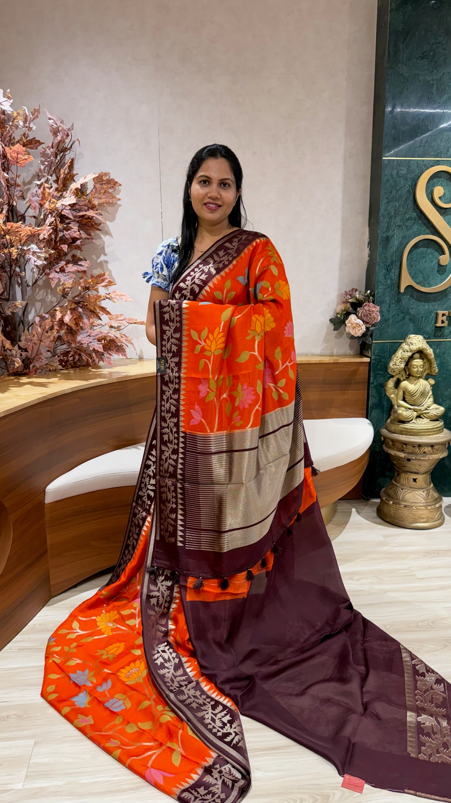 Kosa tussar jhamdani