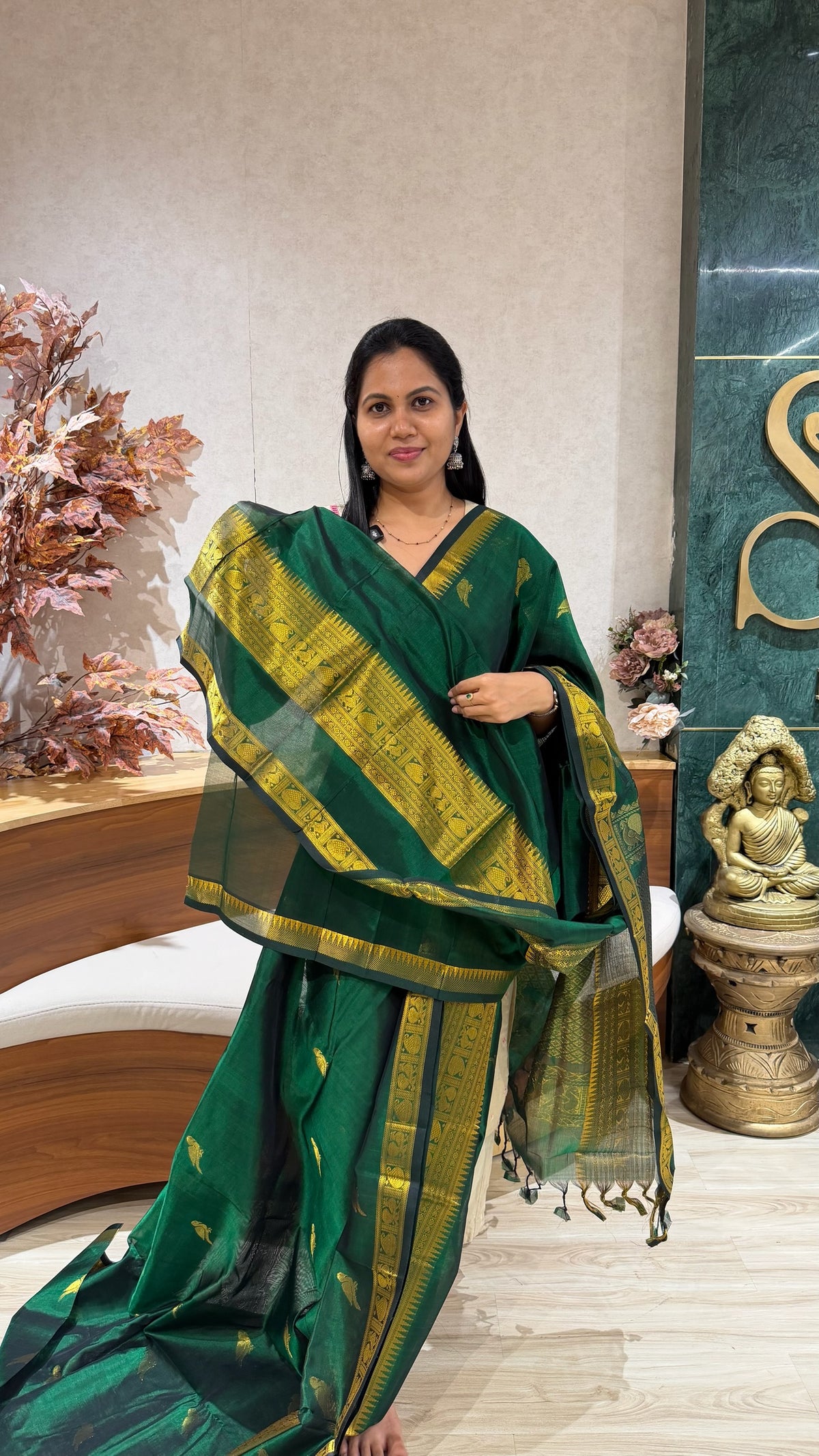 Handloom silk cotton
