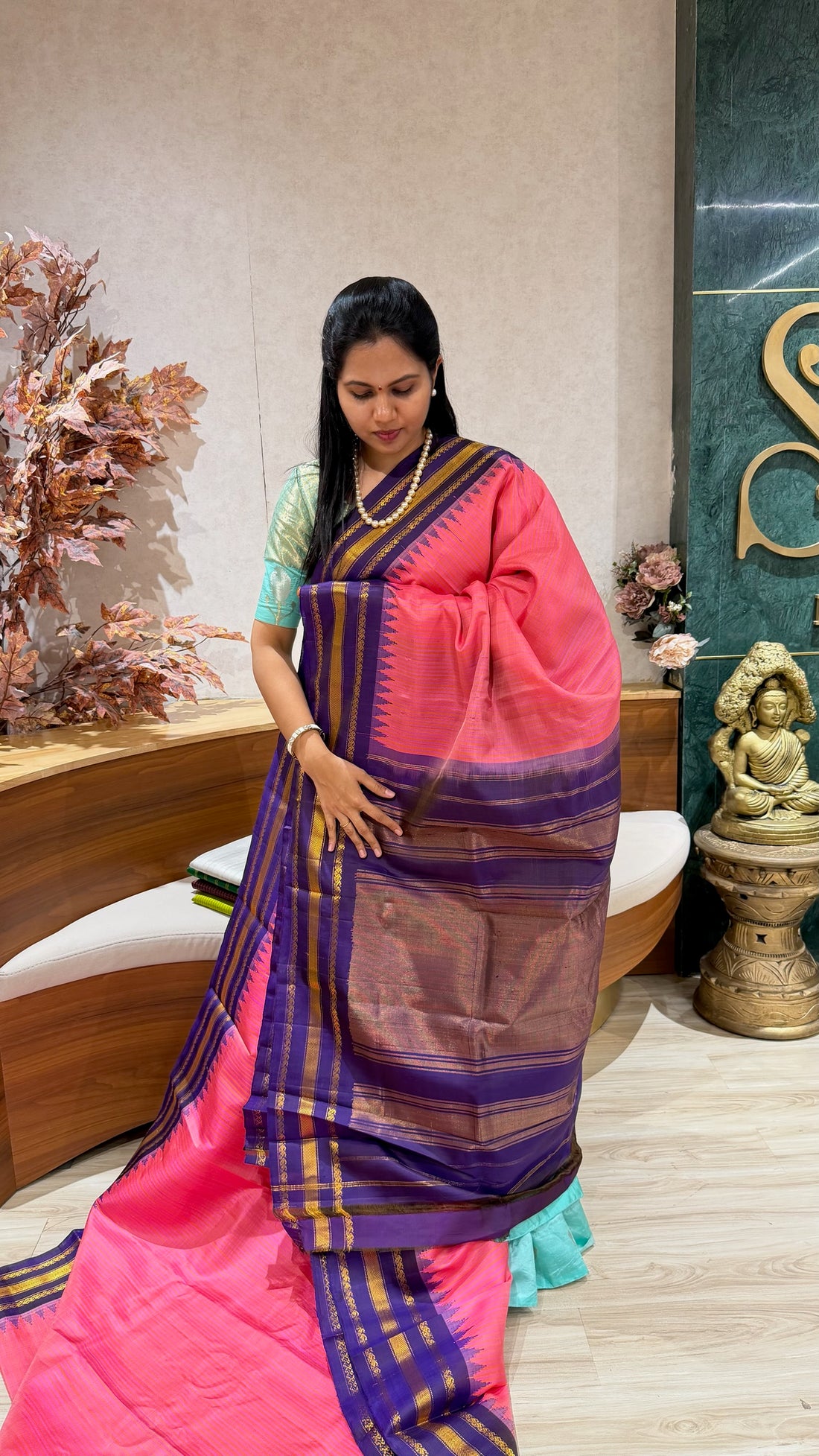 Handloom Gadwal pattu