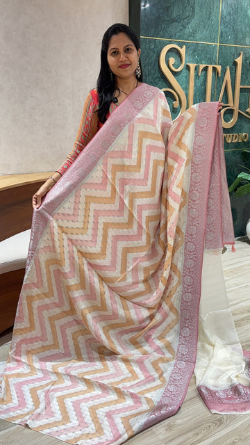 Chiffon georgette onion pink