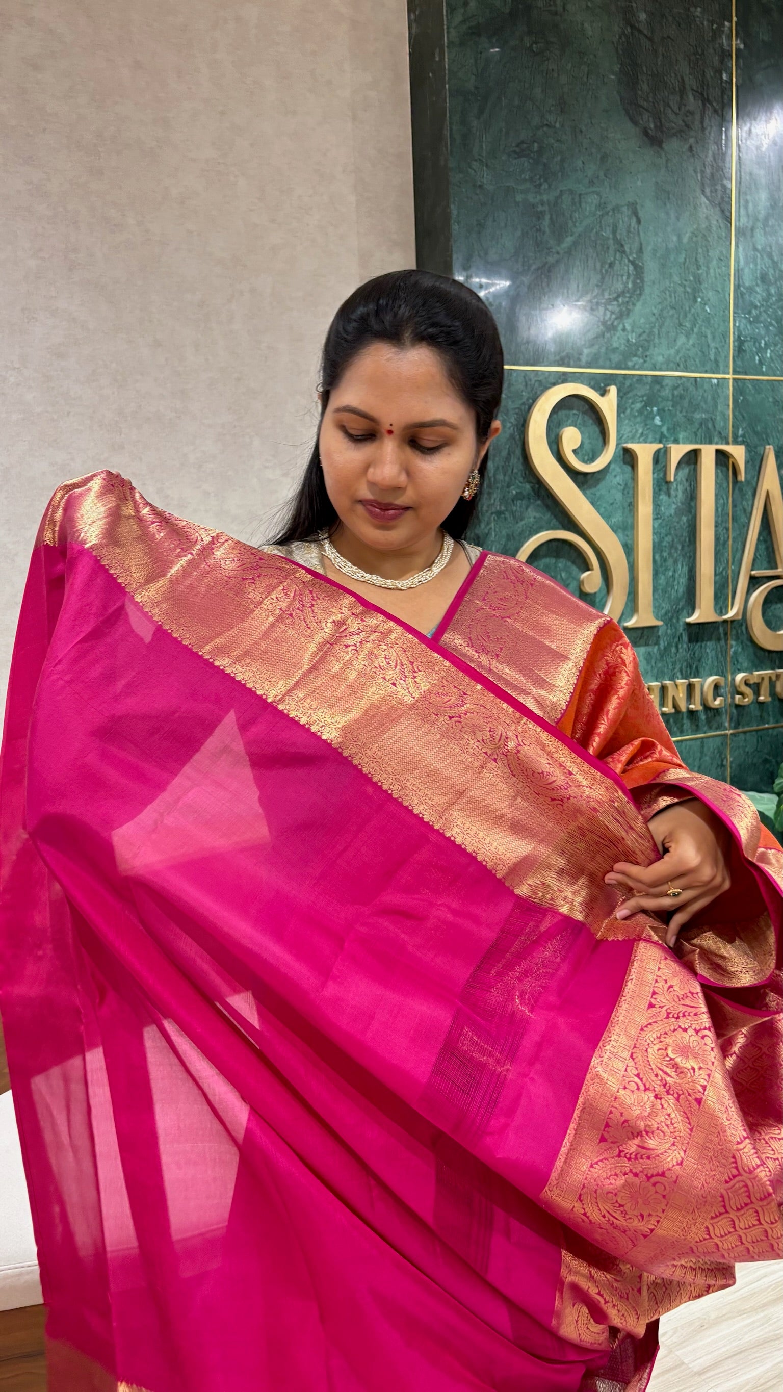 Kanchi pattu all over