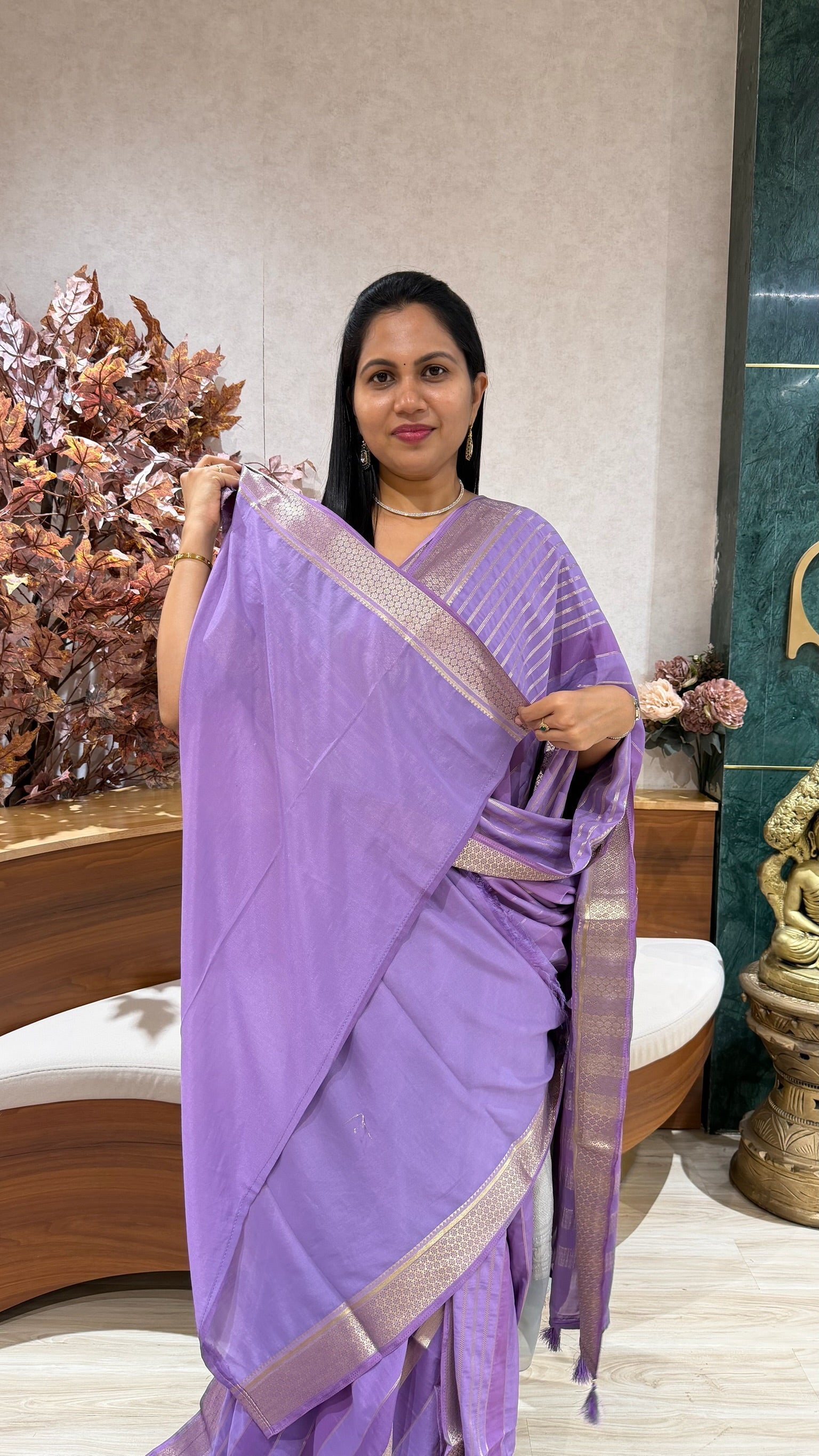 Fancy mysore silk
