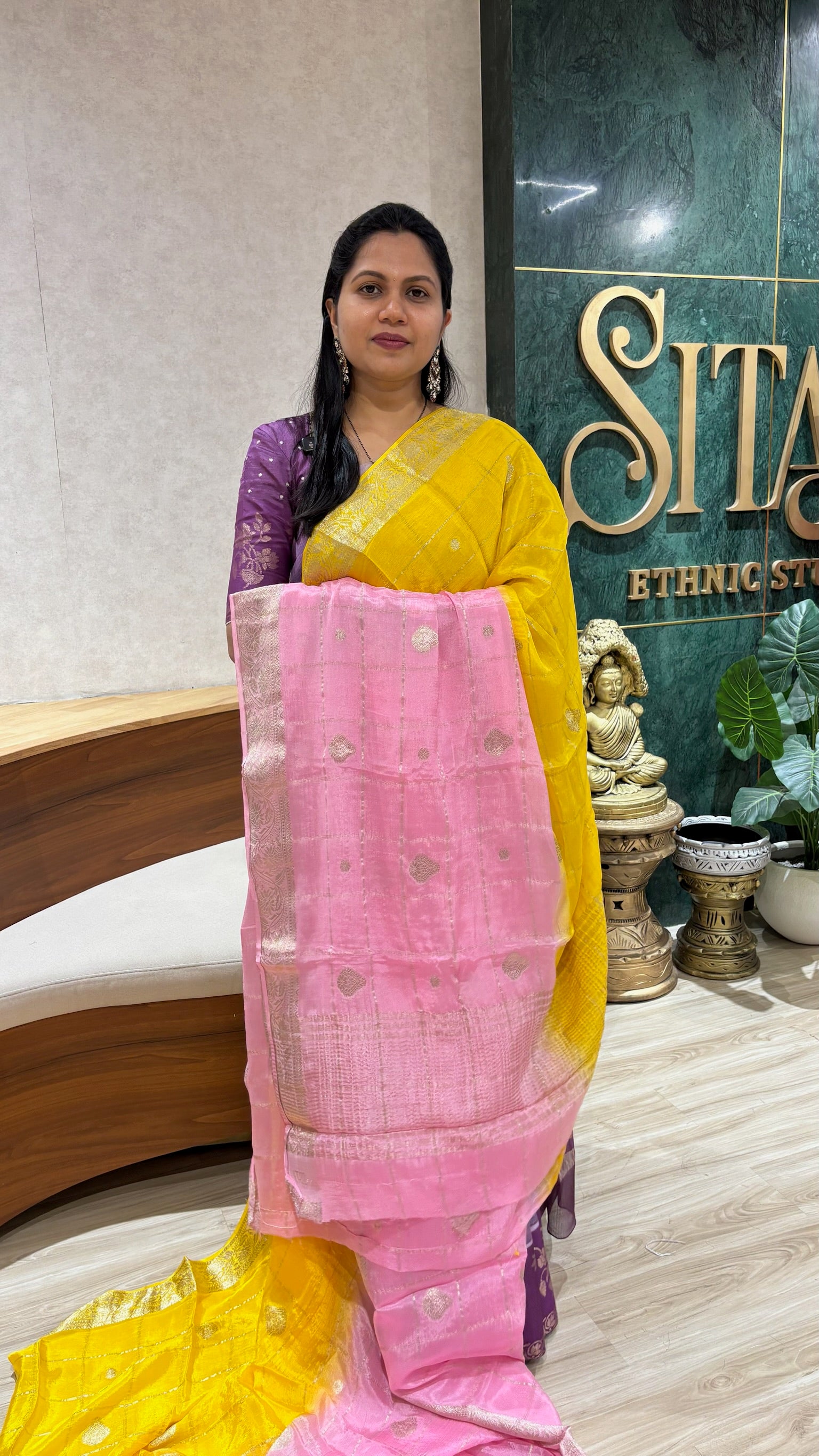 Pure Chiffon saree