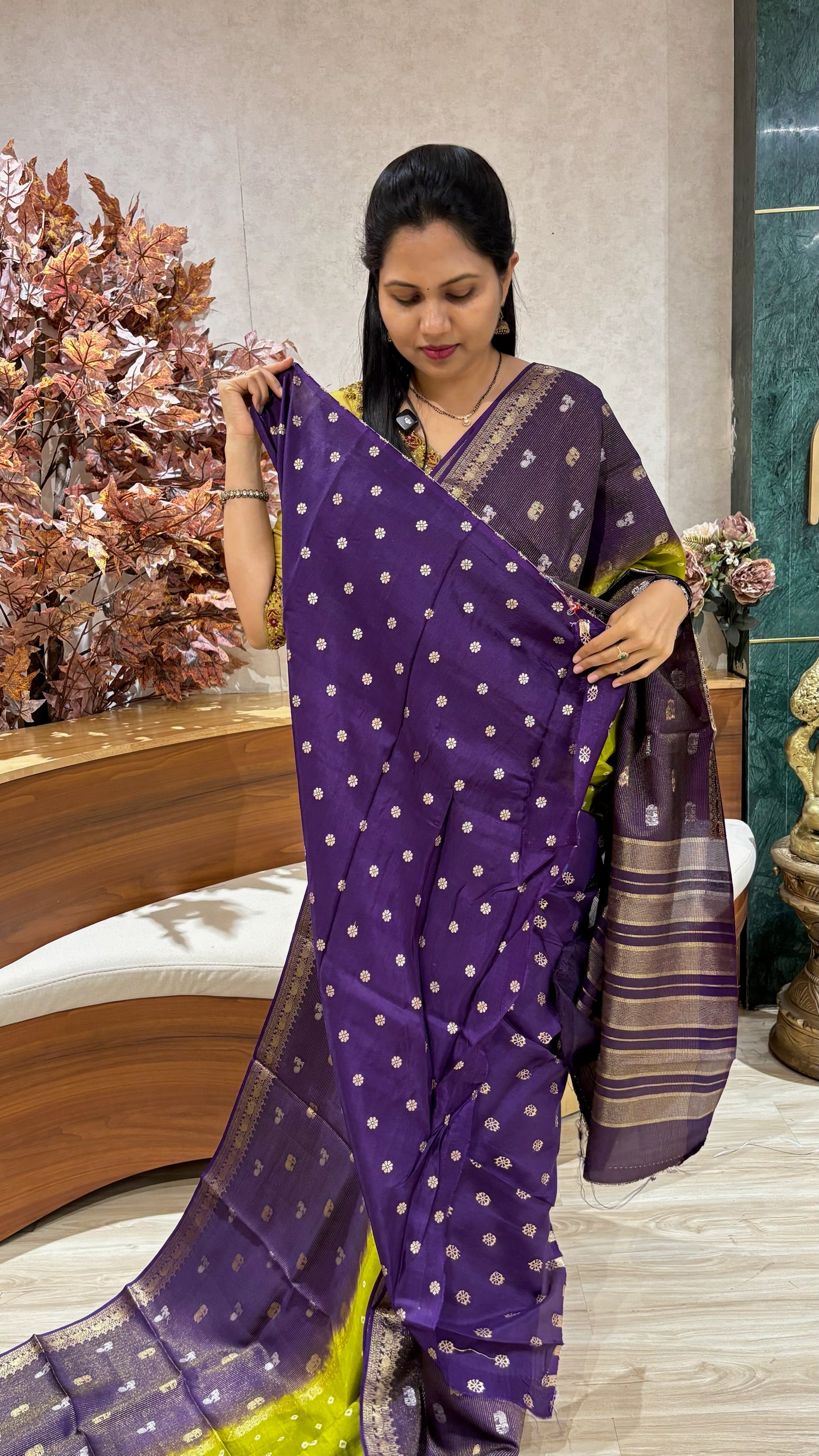 Russian silk middle design