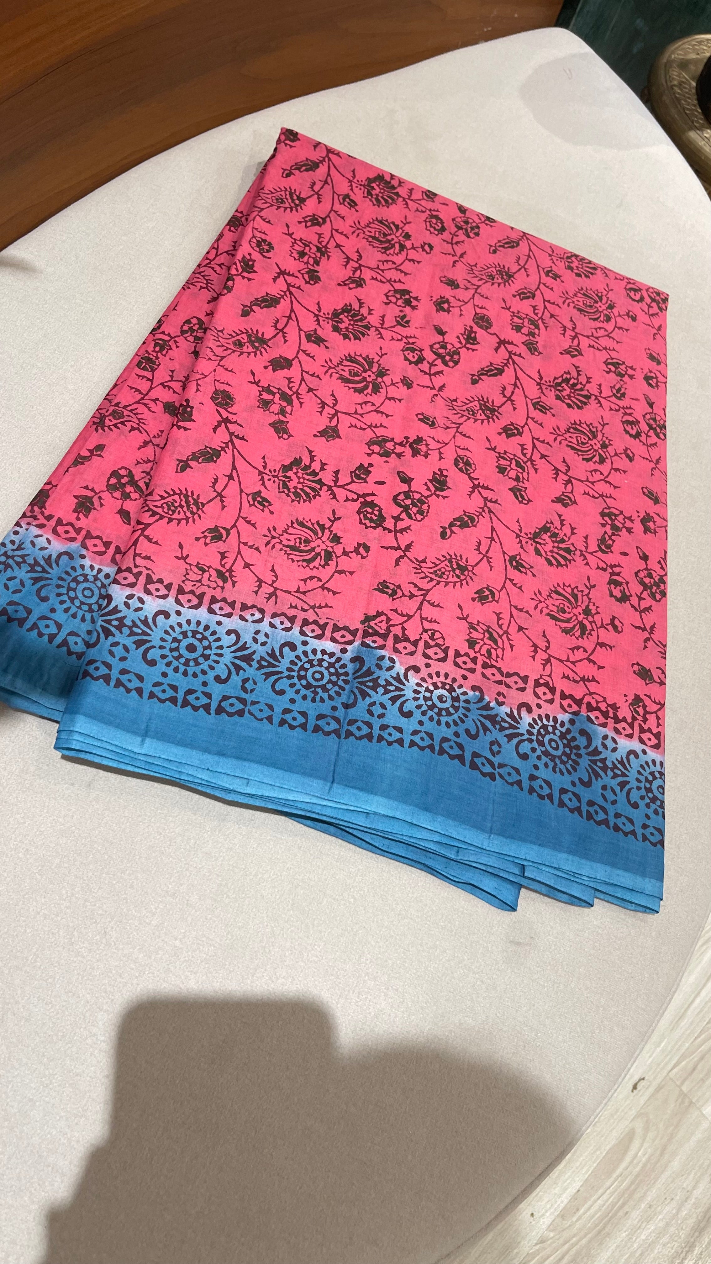 Summer cotton saree