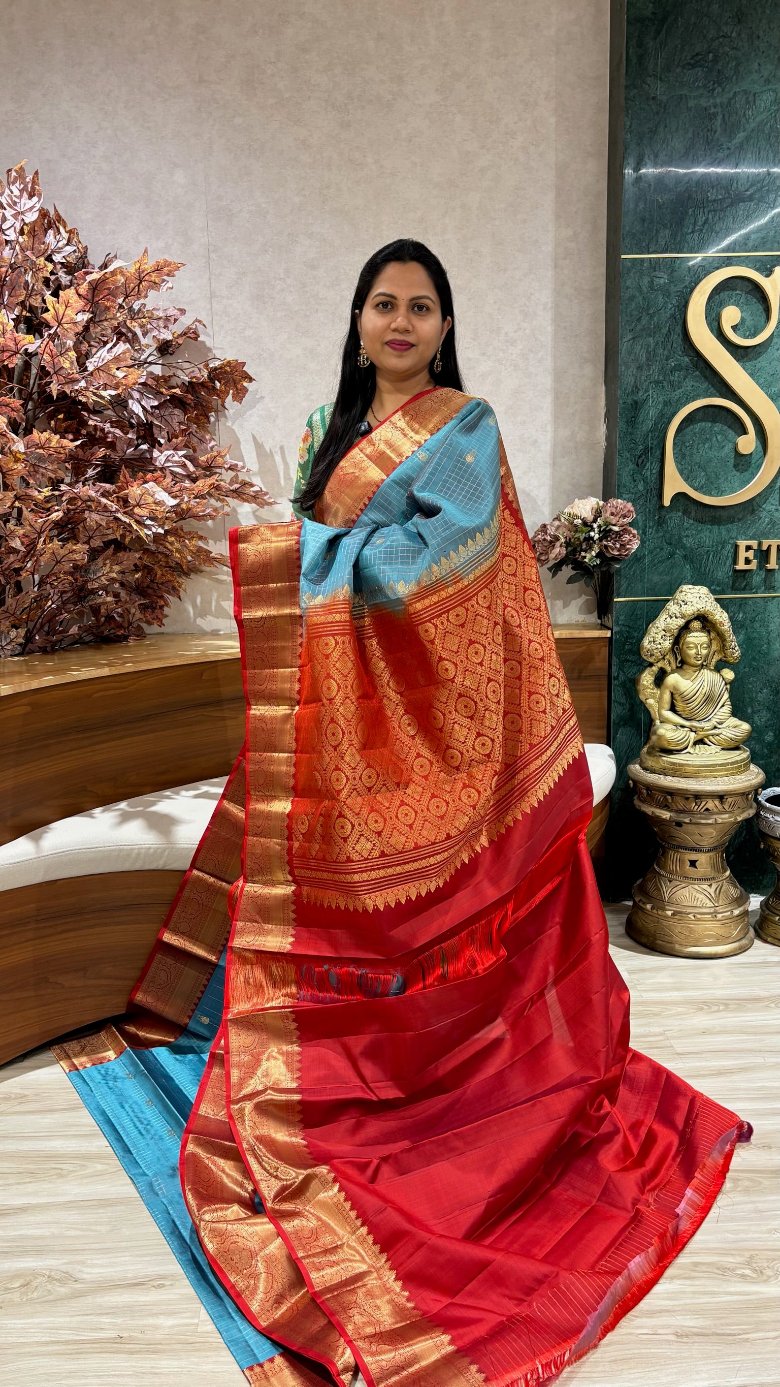 Vintage handloom kanchi pattu