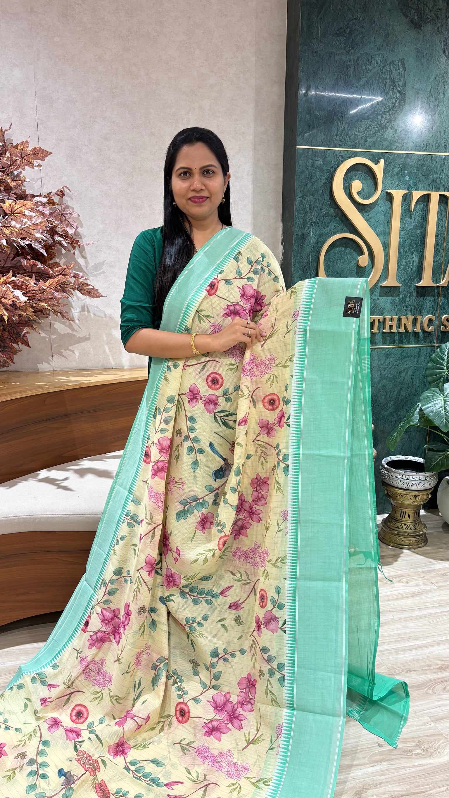 Handloom cotton saree