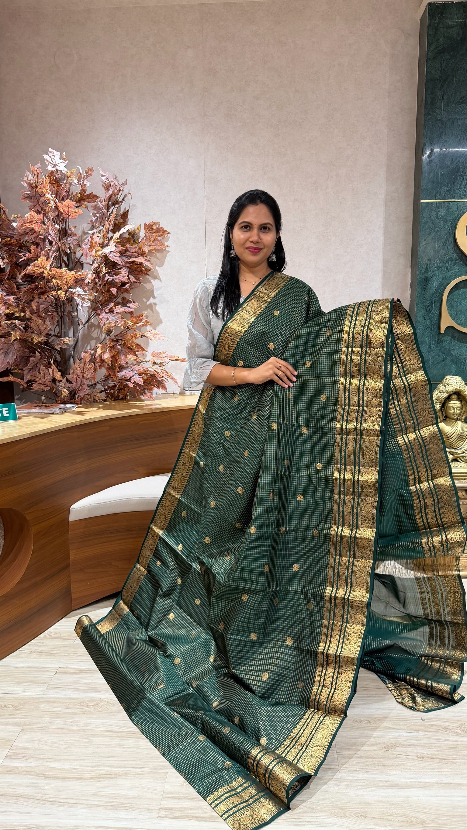 Light weight vintage kanchi