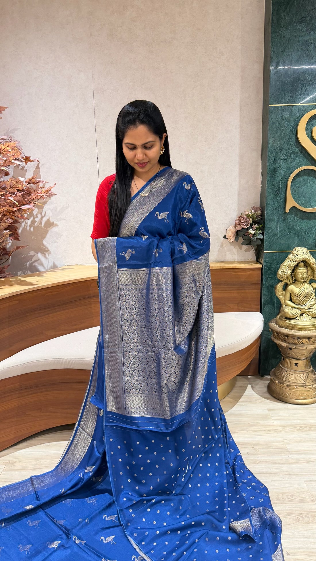 Fancy banaras russian silk