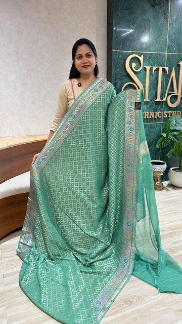 Georgette Banaras Paithani