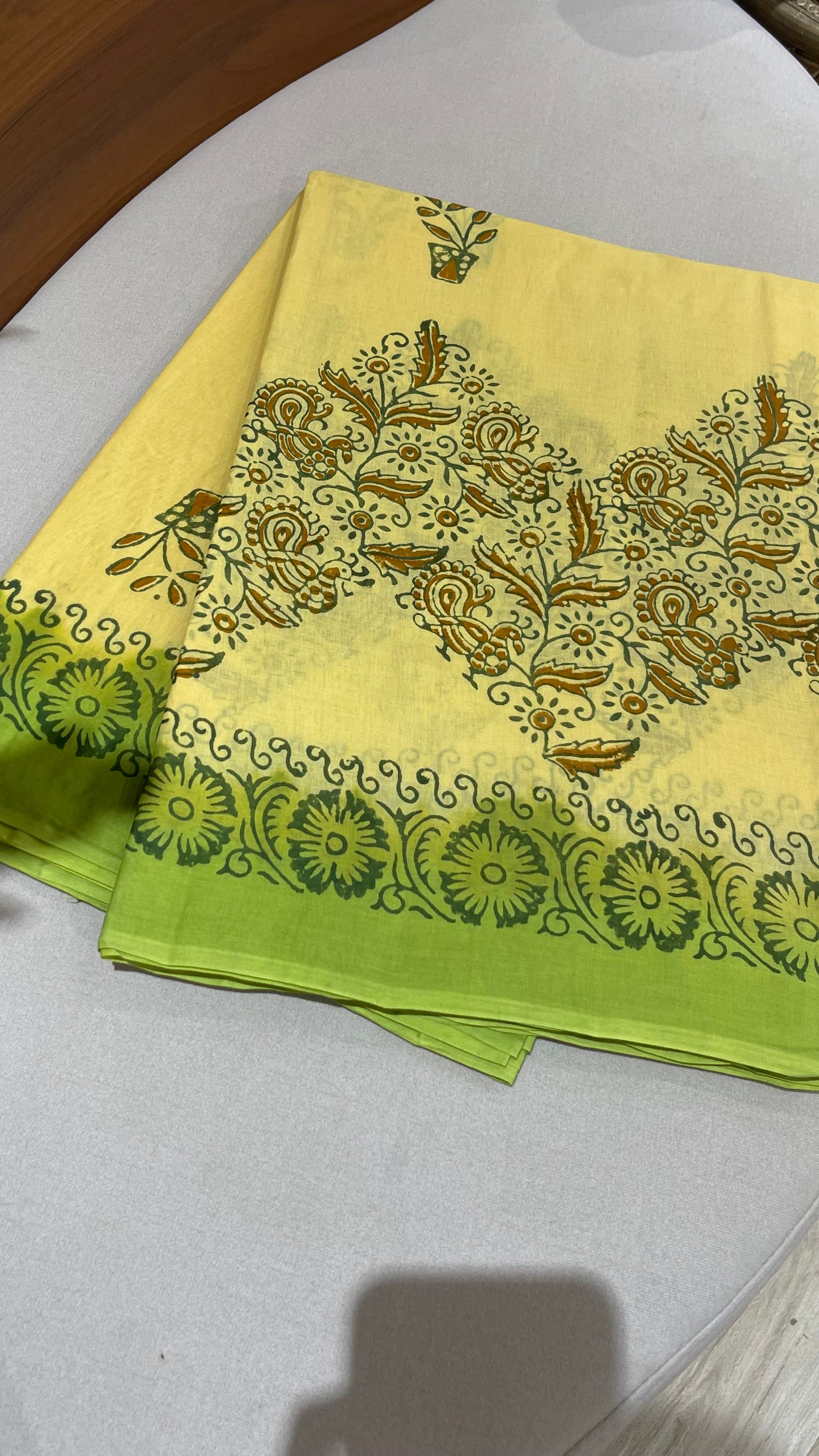 Summer cotton saree