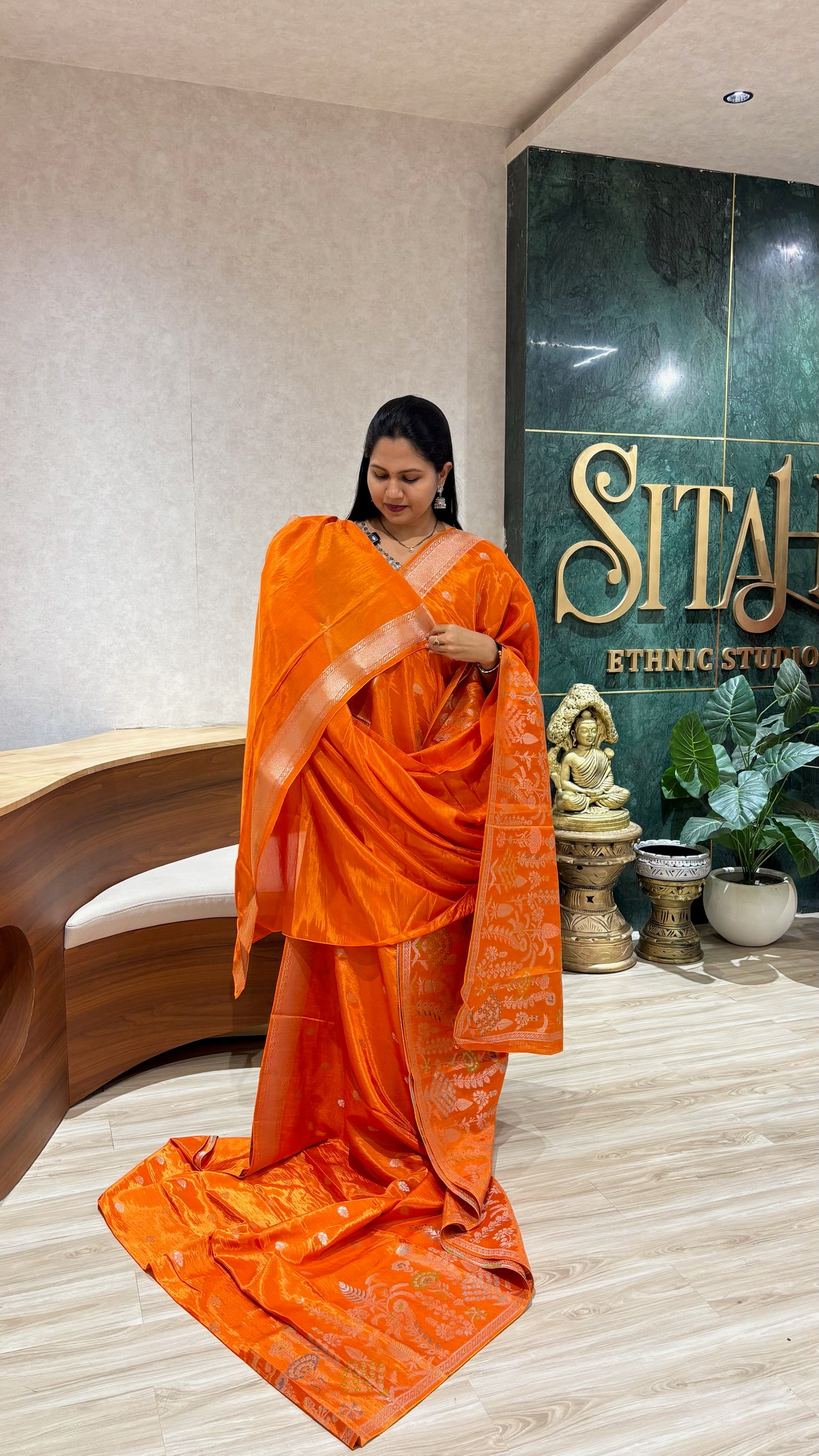MatkA silk orange