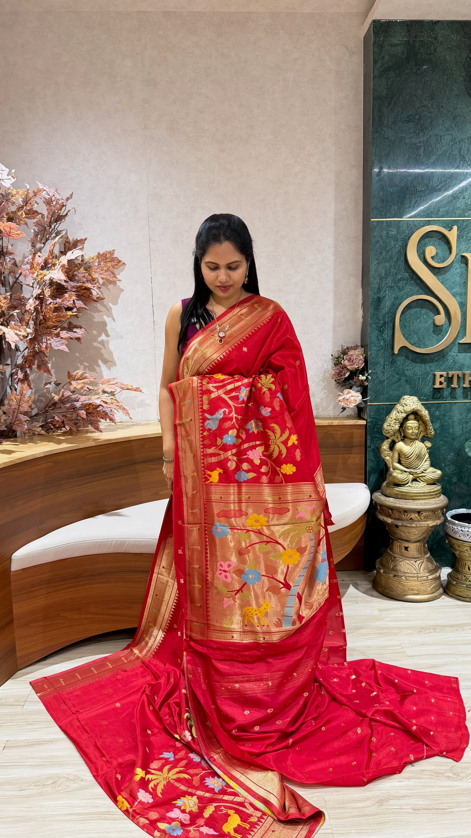 Russian silk jhamdani