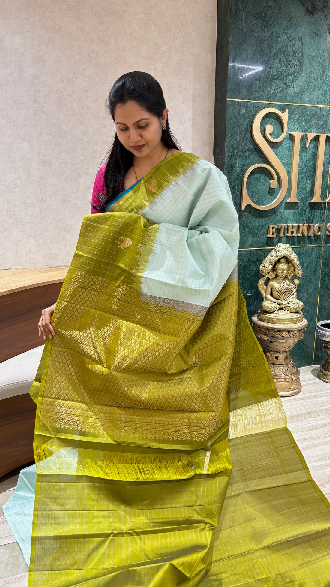 Handloom kanchi pattu