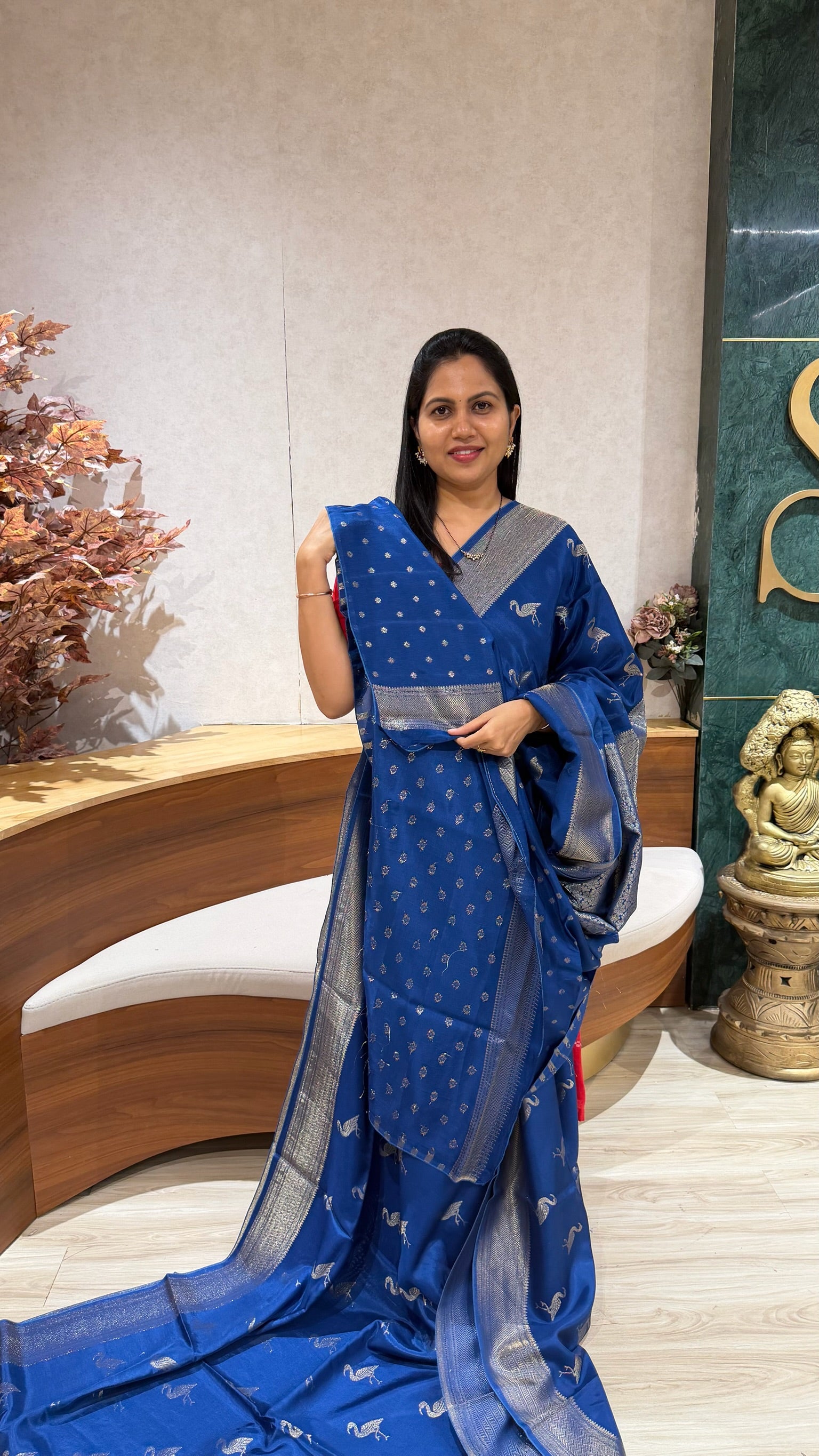 Fancy banaras russian silk